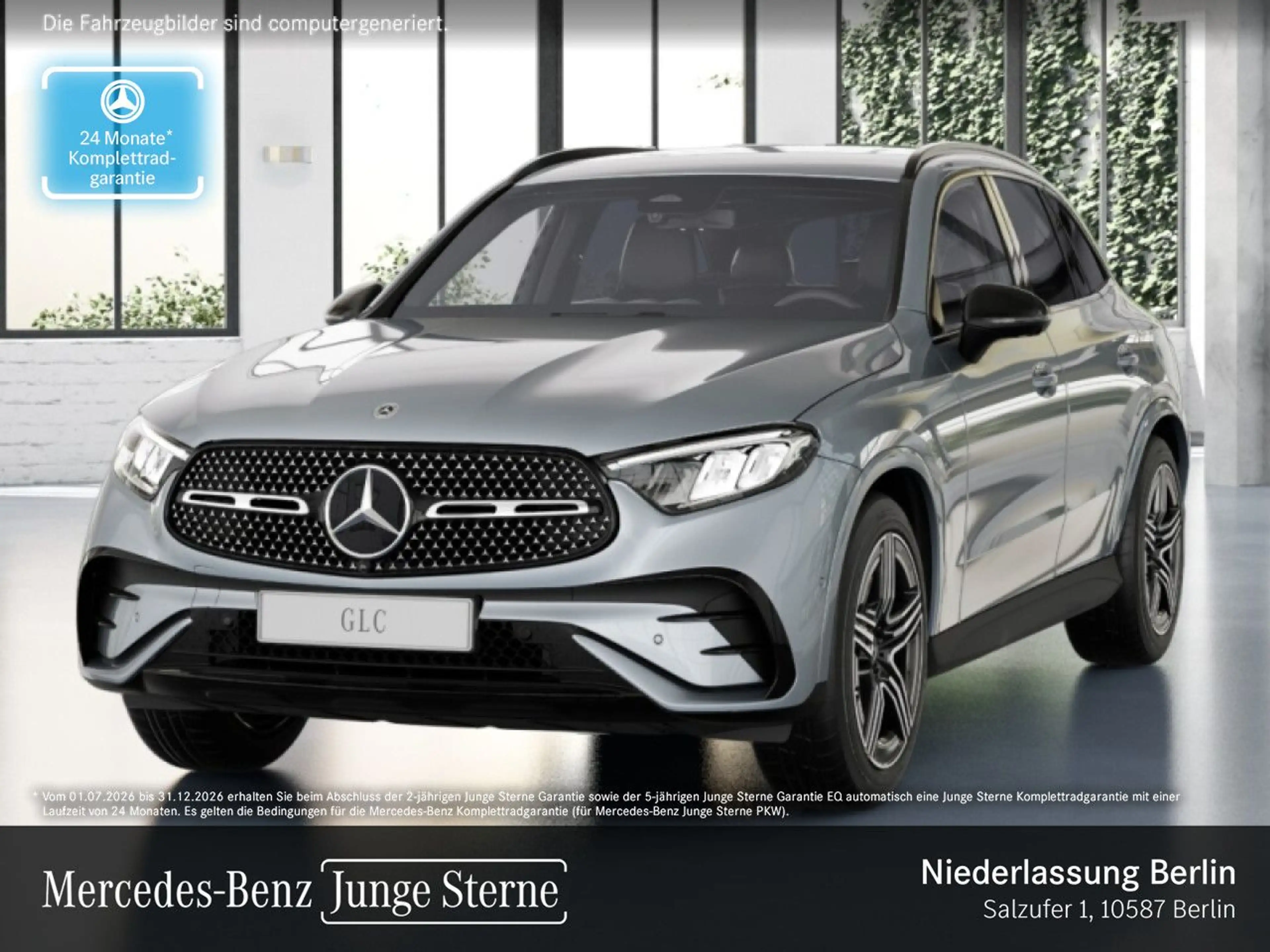 Mercedes-Benz GLC 200 4M AMG+NIGHT+360+AHK+LED+STHZG+TOTW+9G