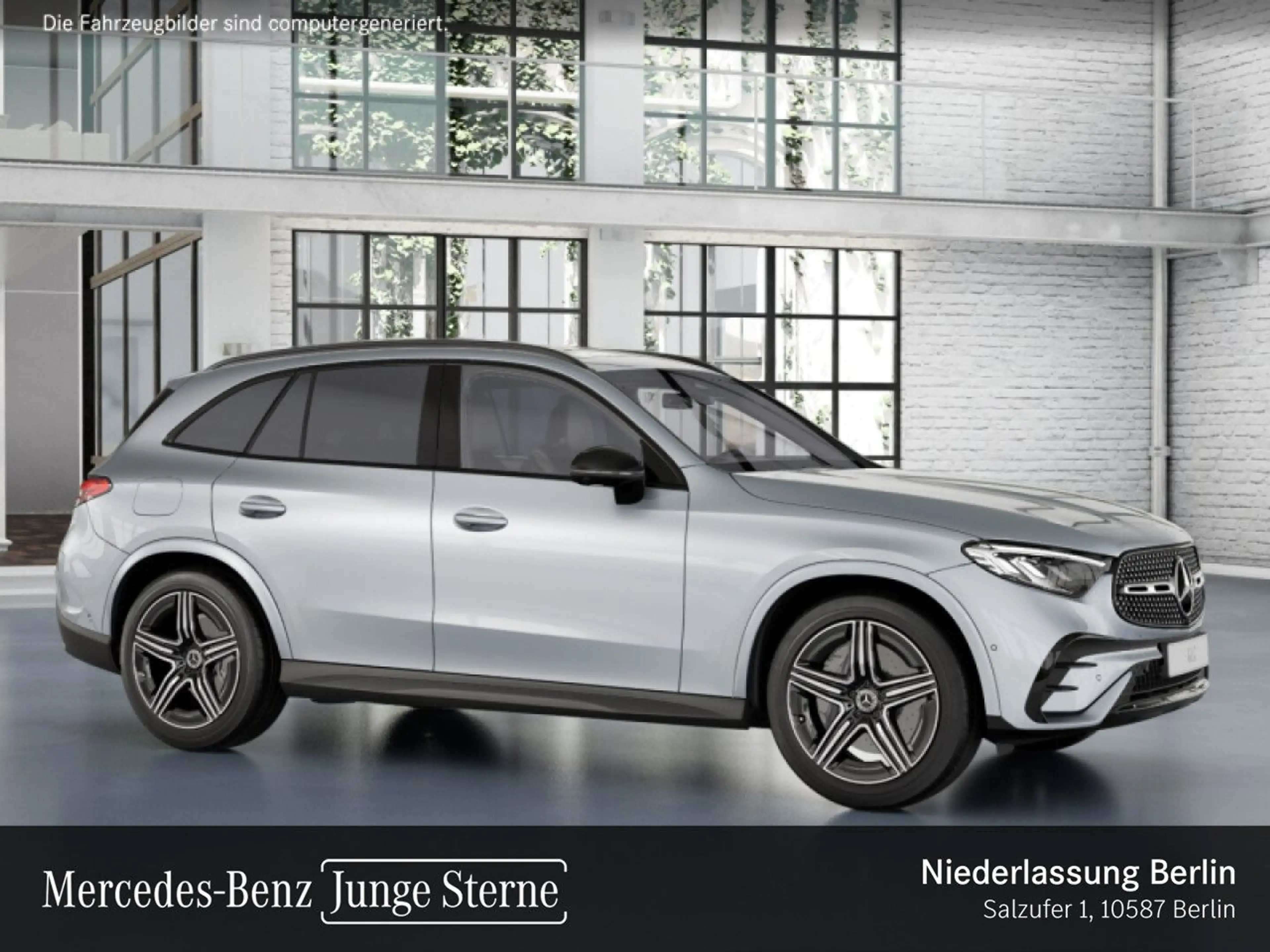 Mercedes-Benz GLC 200 4M AMG+NIGHT+360+AHK+LED+STHZG+TOTW+9G — photo 15