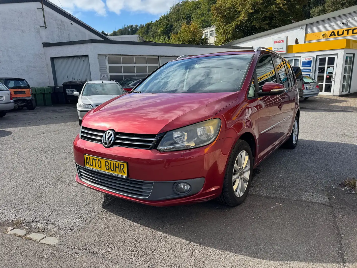 Volkswagen Touran Highline 7-Sitzer Rot - 1