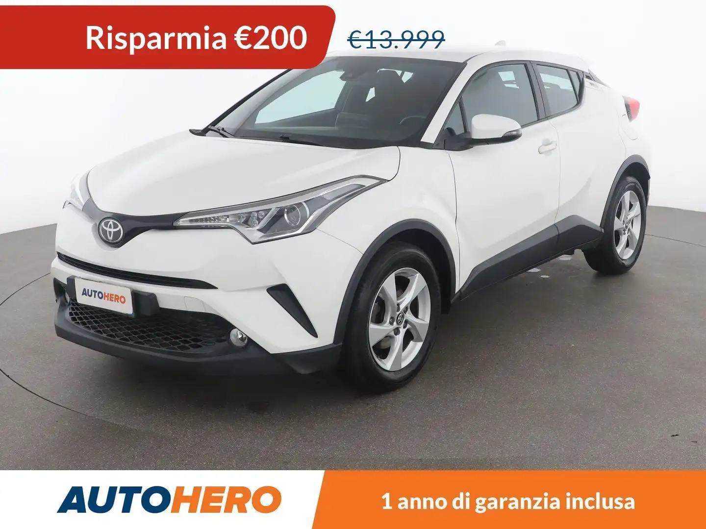 Toyota C-HR 1.2 Turbo Active White - 1
