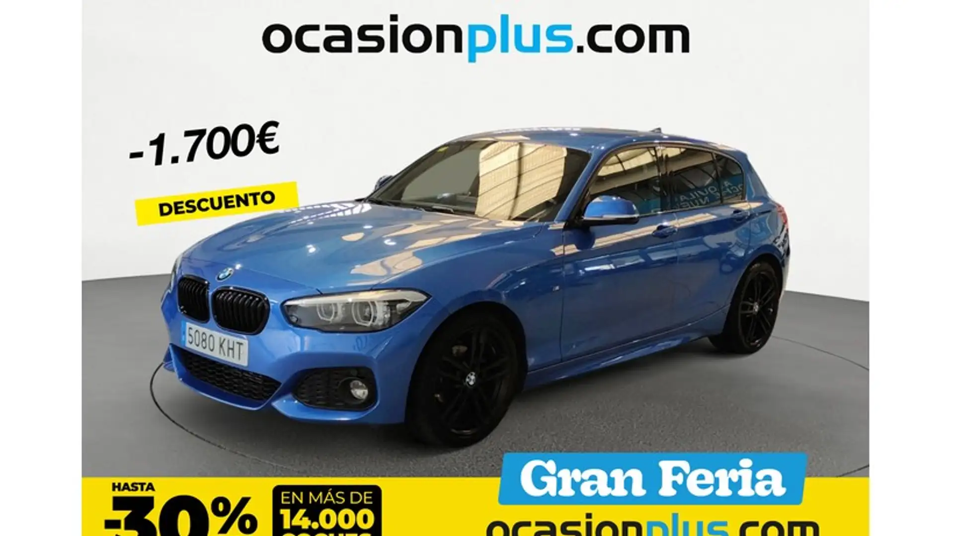 BMW 118 118dA Azul - 1