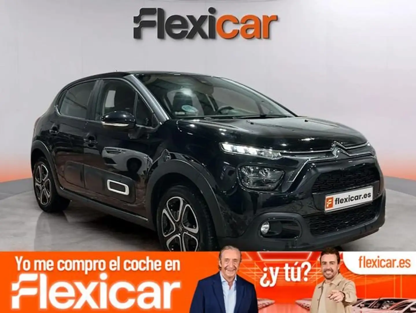 Citroen C3 BlueHDi 75KW (100CV) Plus Negro - 1