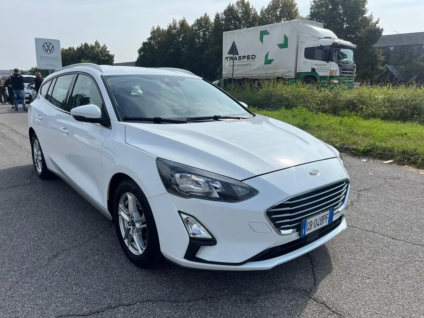 Ford Focus Focus 1.5 EcoBlue 120 CV automatico SW Business Co Bianco - 2