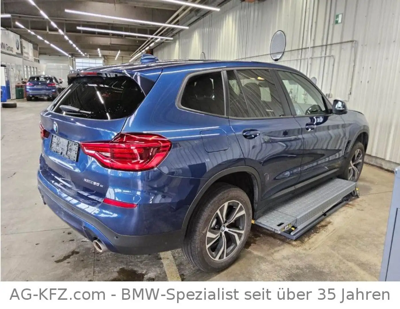 BMW X3 xDrive30e Leder/LED/H-Kardon/SPUR/AHK/ Bleu - 2