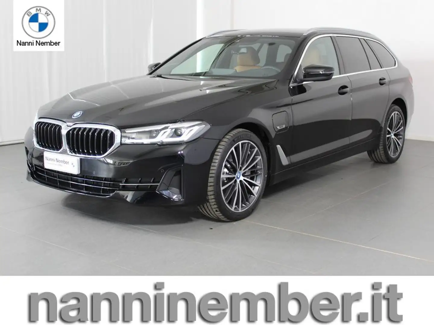 BMW 520 520e Touring Luxury auto Nero - 1