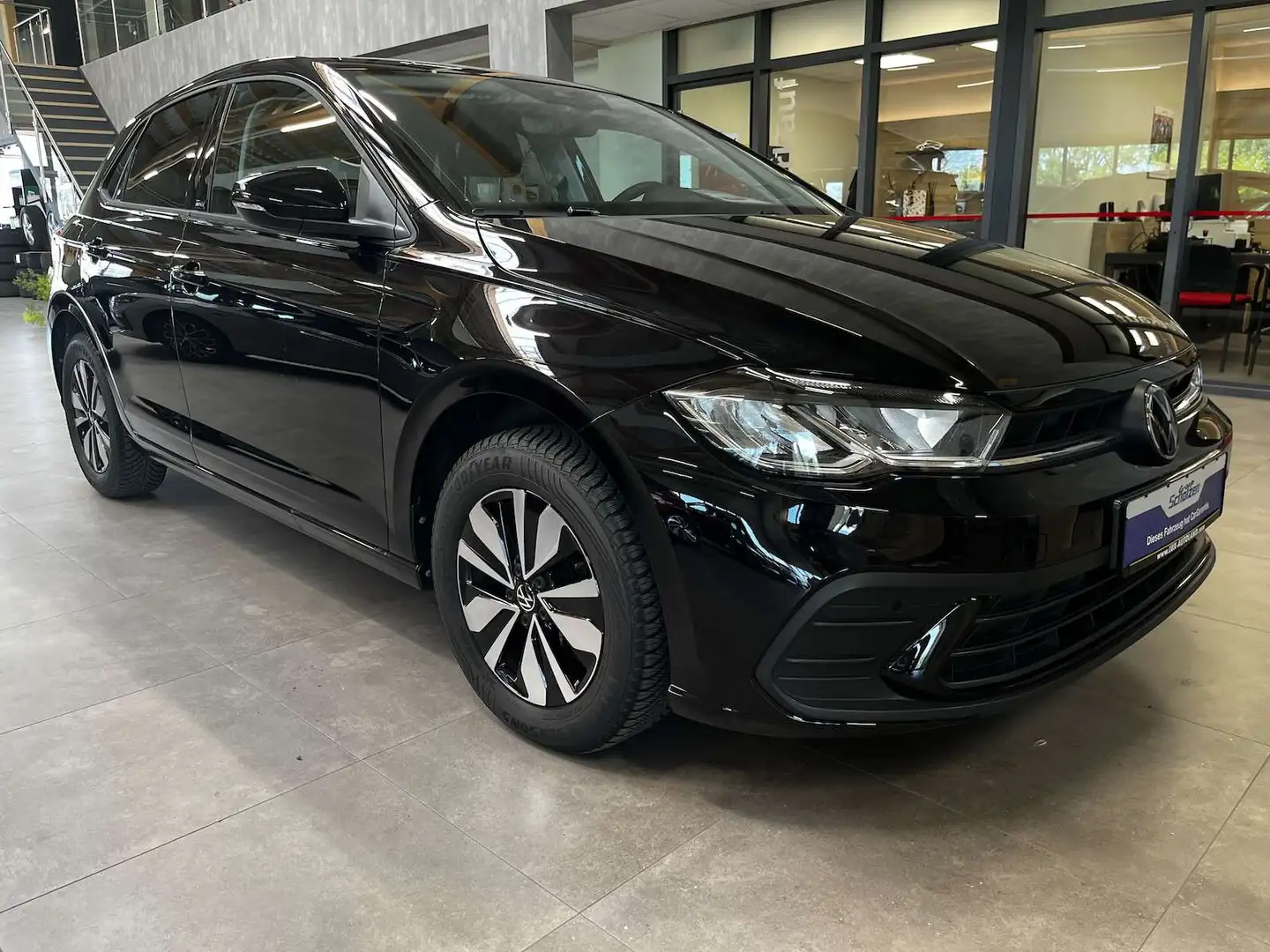 Volkswagen Polo Move 1.0 TSI DSG App LED Shzg ACC Climatro Noir - 2