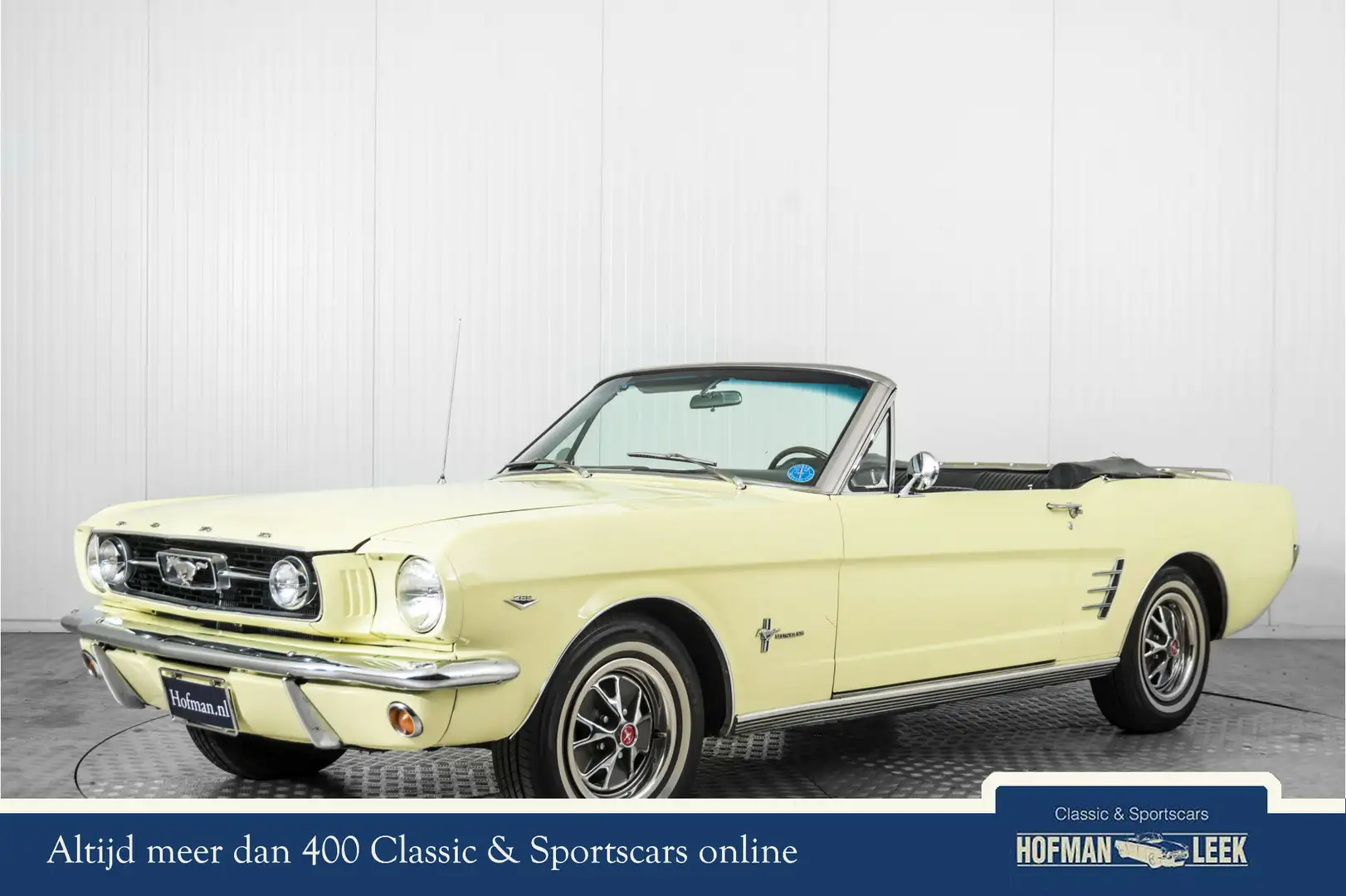 Ford Mustang V8 289 automaat overdrive Geel - 1