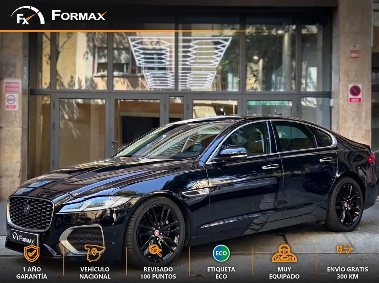 Jaguar XF 2.0D I4 150kW MHEV RWD R-Dynamic S Auto Negro - 1