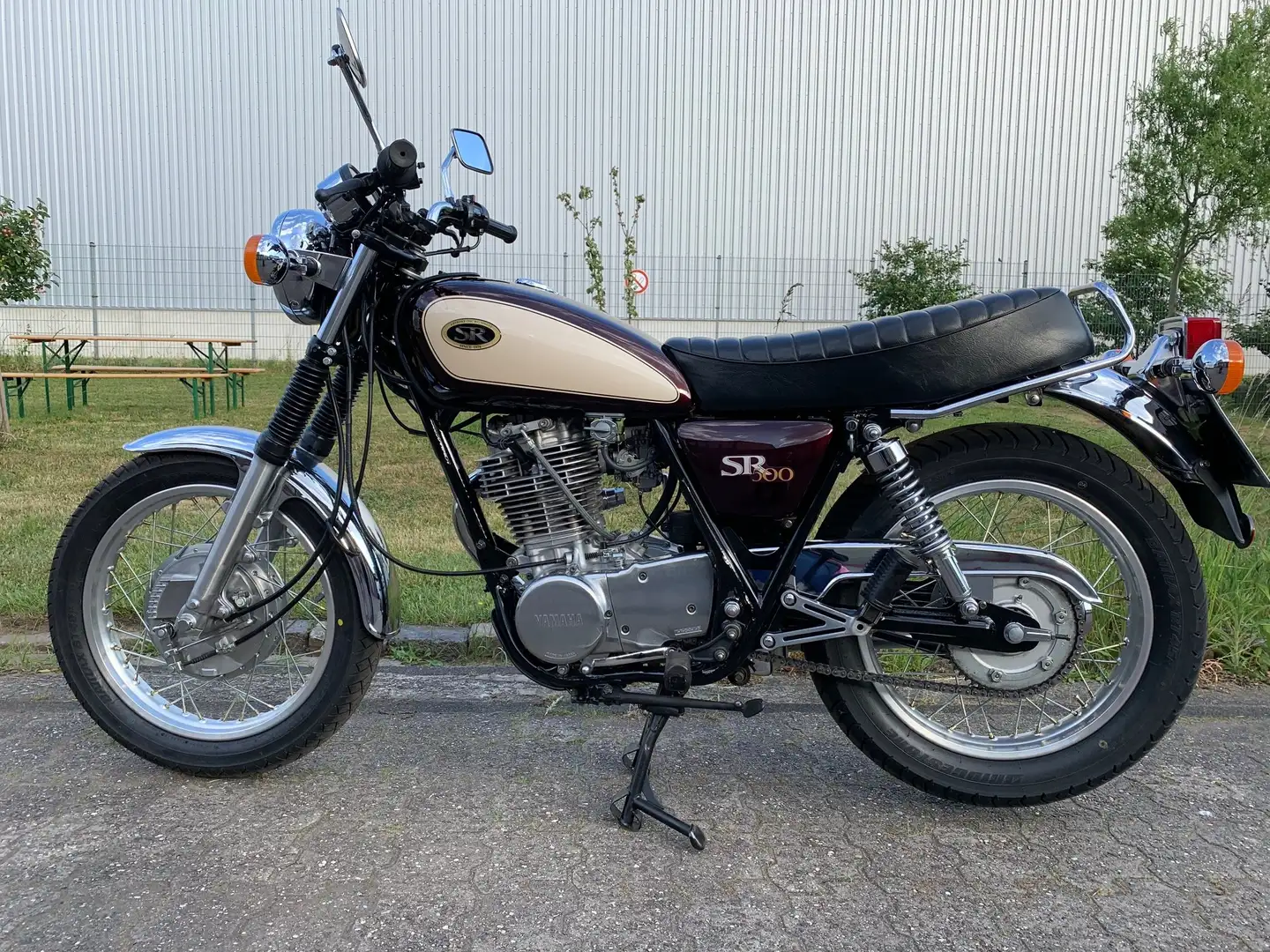 Yamaha SR 500 Limited Edition 109/400 Rouge - 1