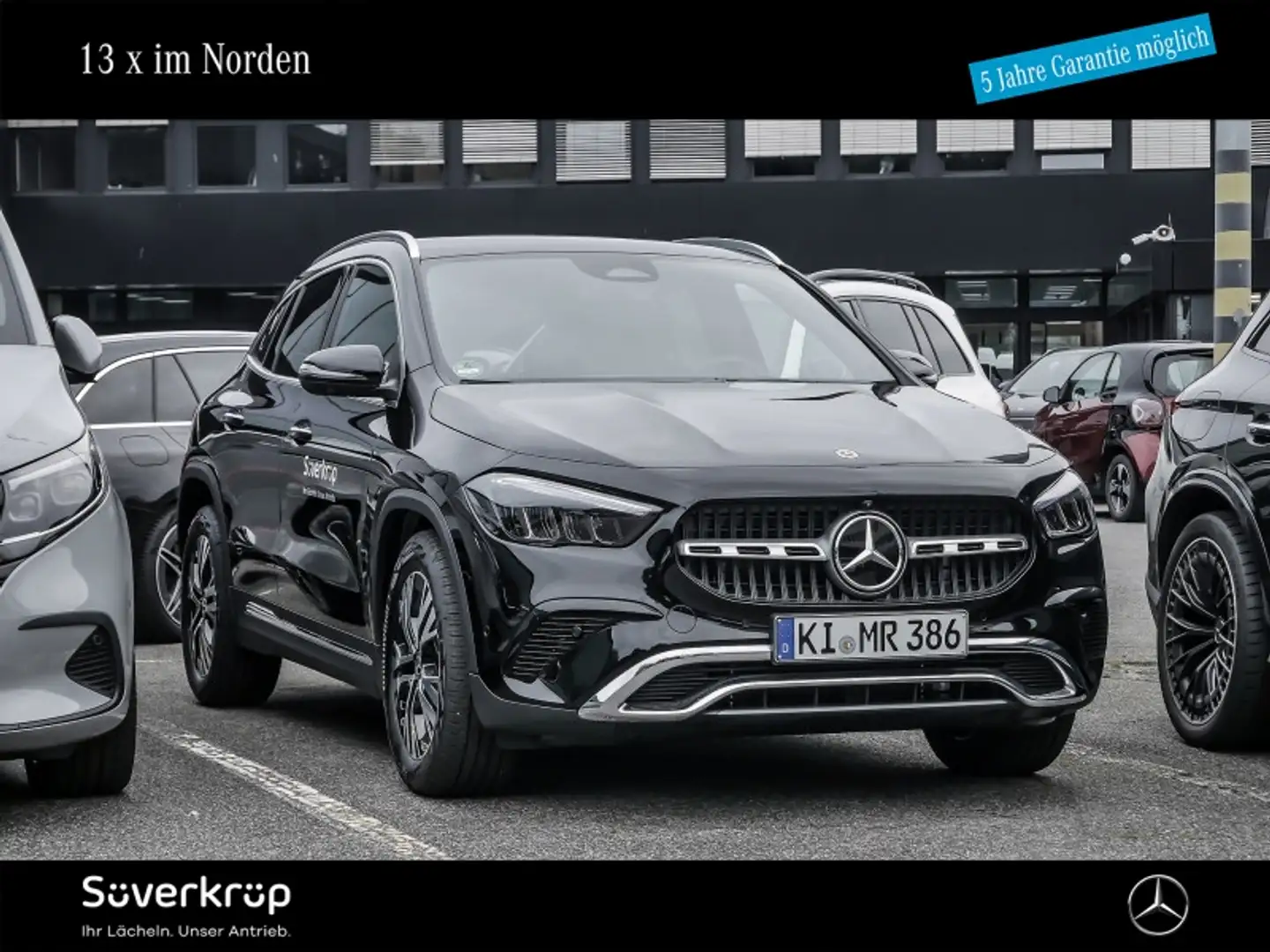 Mercedes-Benz GLA 200 PROGRESSIVE 360 DISTR KAMERA SPUR PDC Schwarz - 1