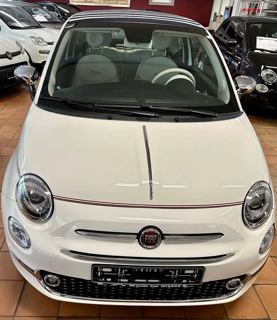 Fiat 500C 1.2 Dolcevita - Automatik Weiß - 2
