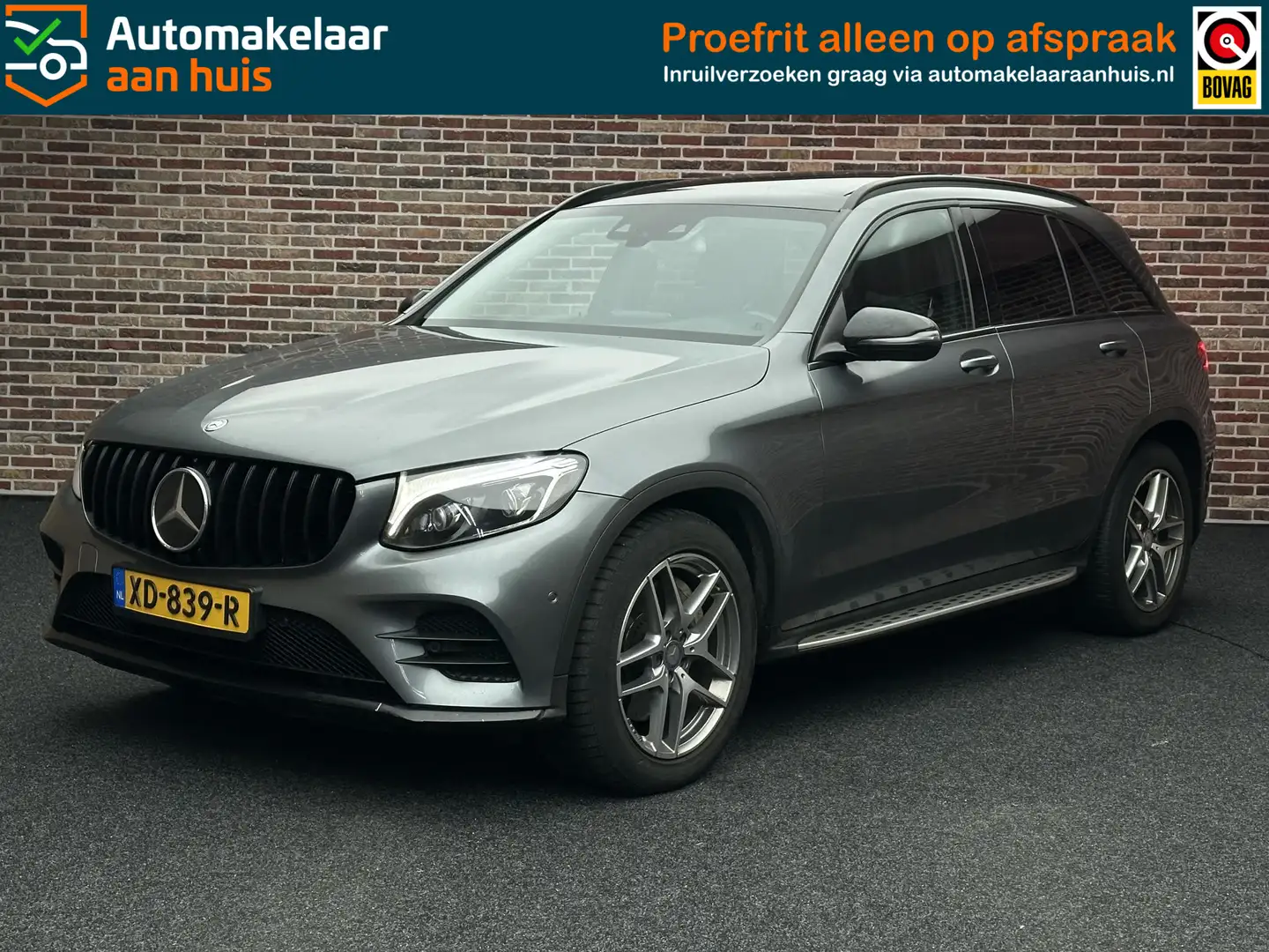 Mercedes-Benz GLC 220 d 4MATIC Prestige Burmeister Head Panorama Grijs - 1