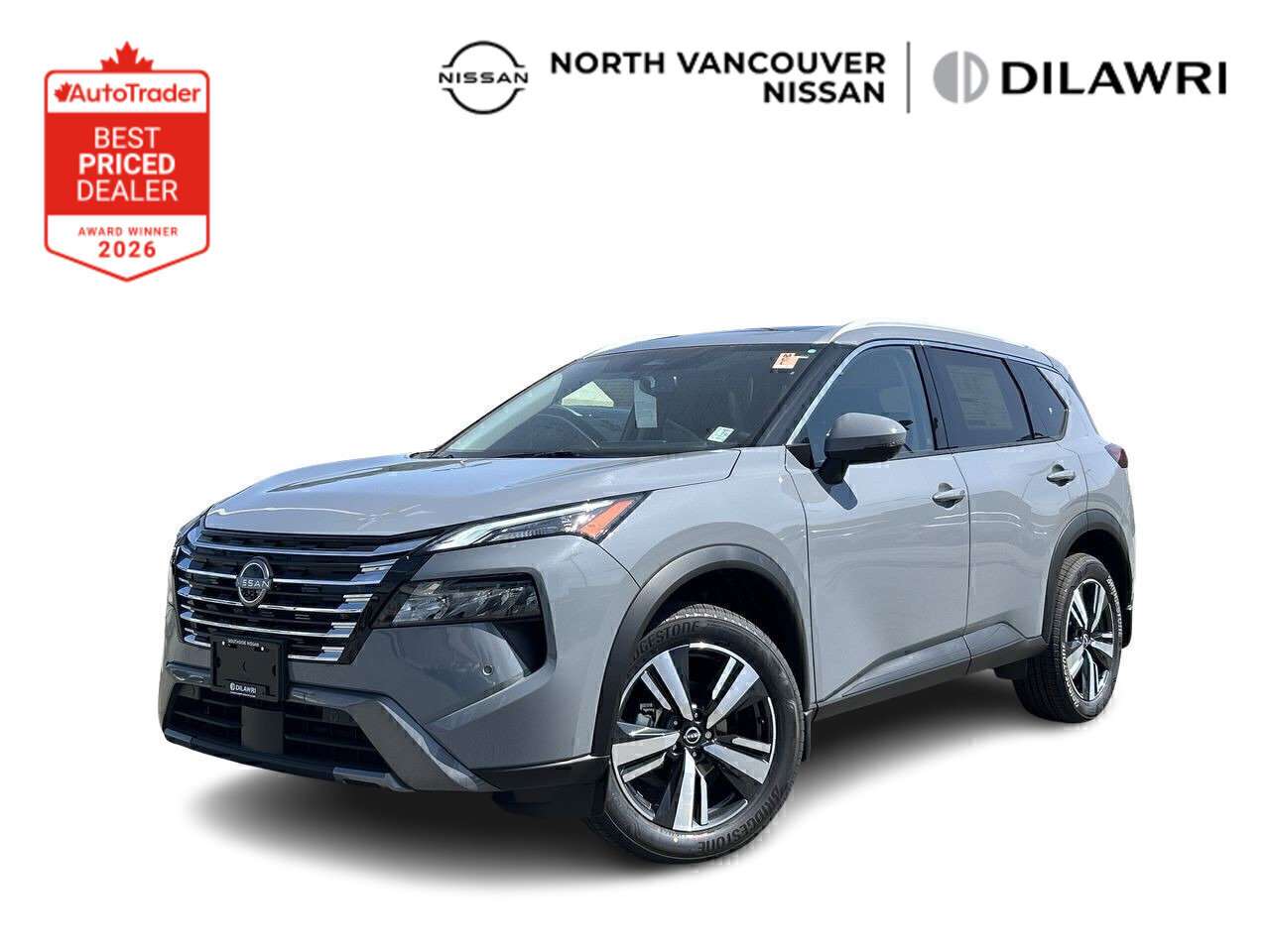 2025 Nissan Rogue AWD SL Graphite, Leather-Appointed Seat Trim | Pac