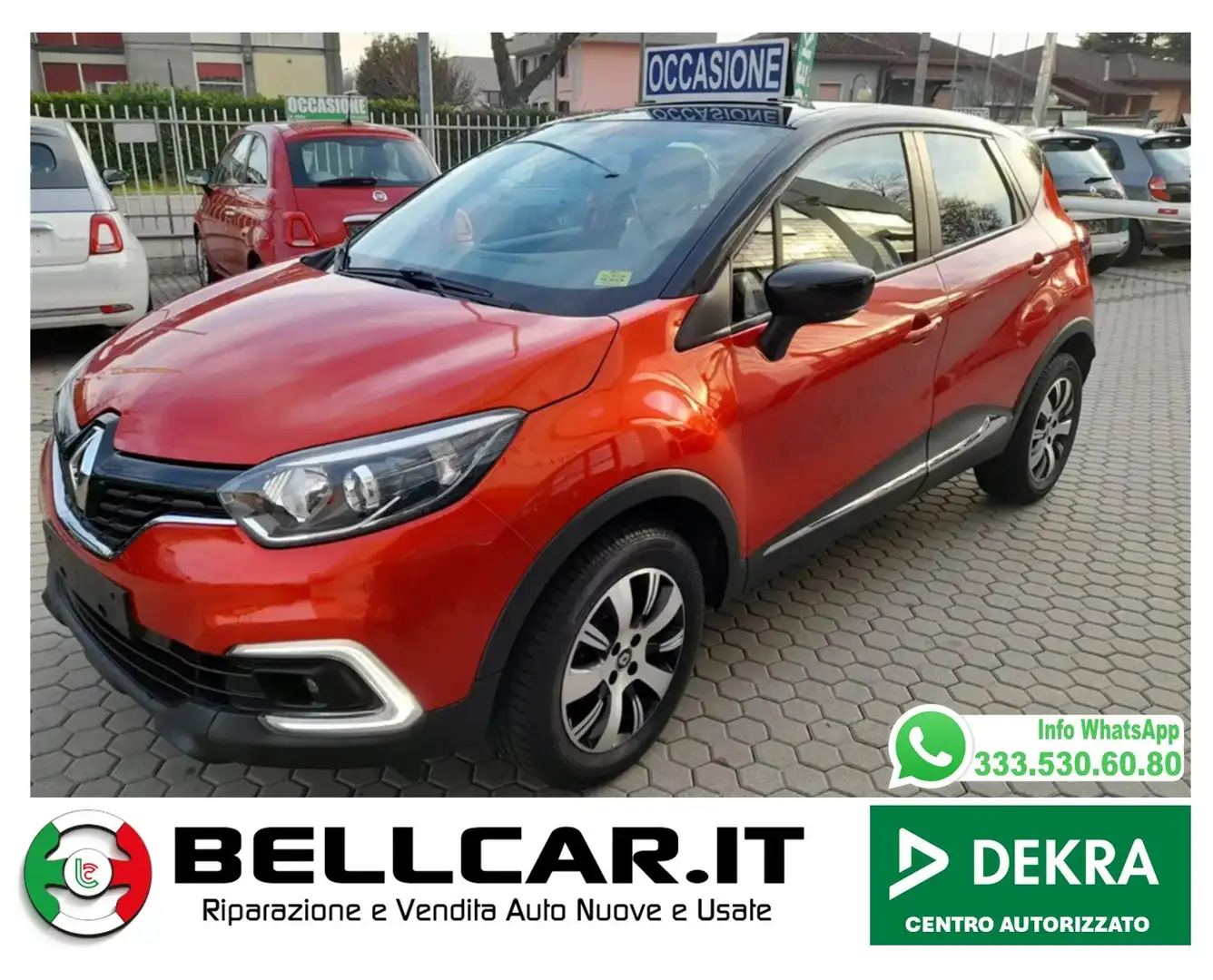 Renault Captur Captur 0.9 tce Intens 90cv Rosso - 1