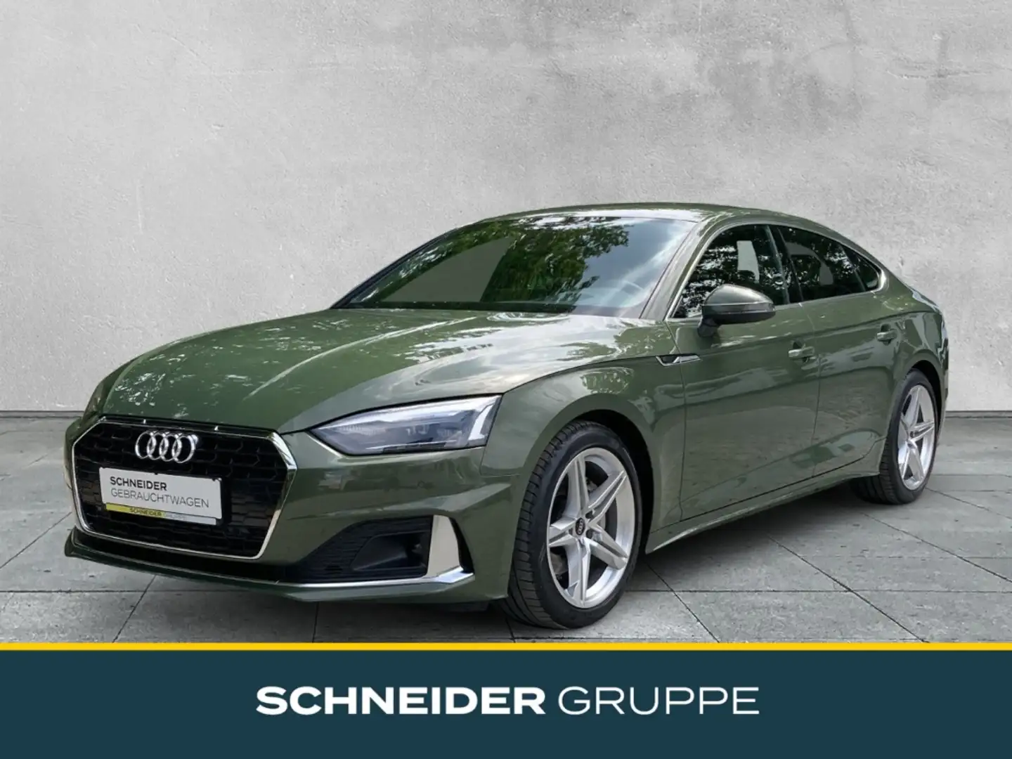 Audi A5 SPORTBACK ADVANCED 40 2.0 TFSI DSG NAVI+LED Grün - 1