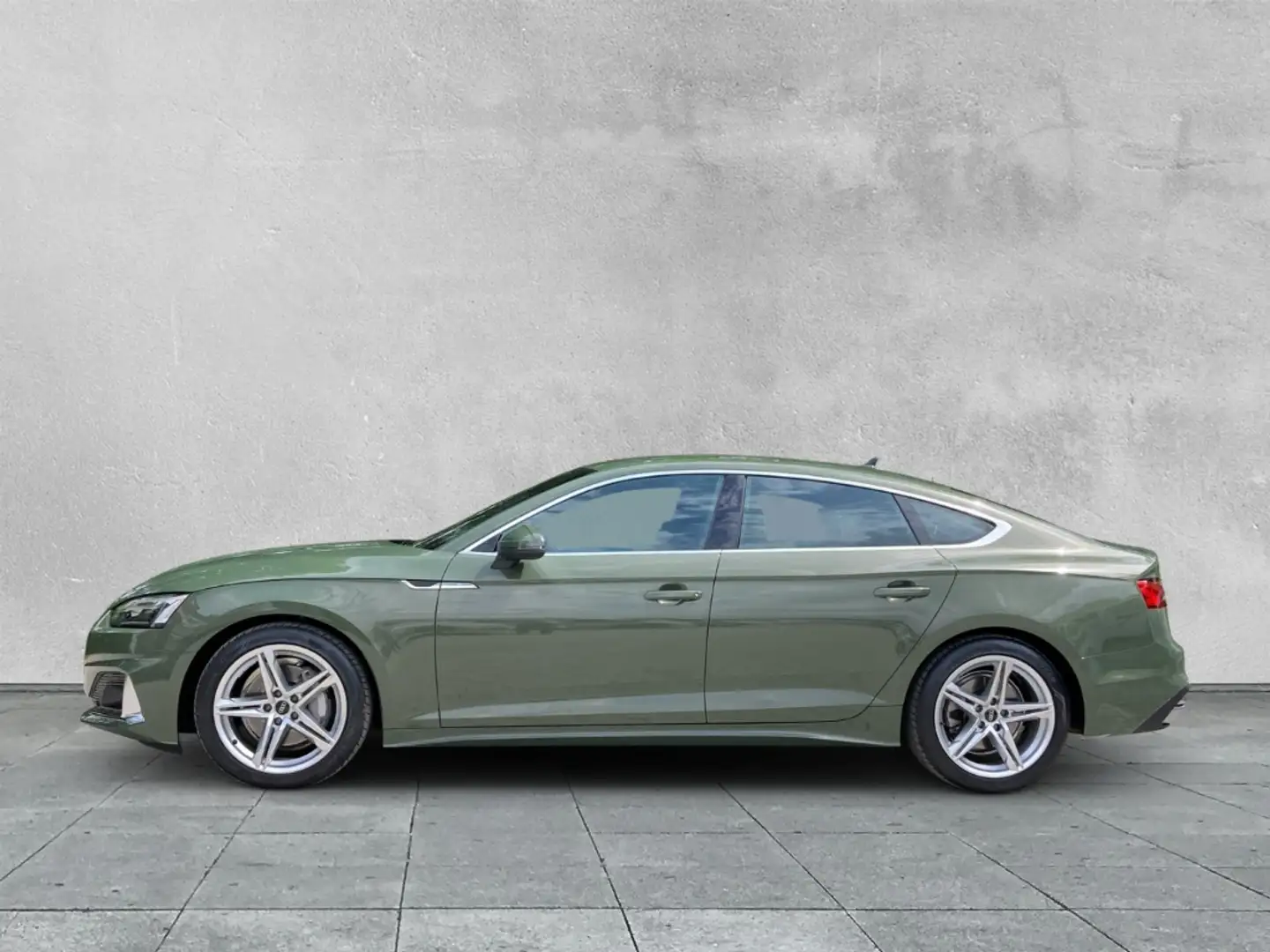 Audi A5 SPORTBACK ADVANCED 40 2.0 TFSI DSG NAVI+LED Grün - 2