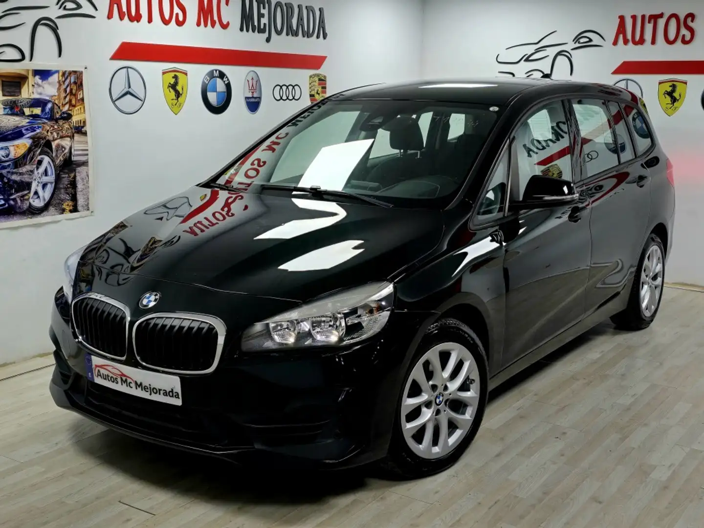 BMW 218 218dA Gran Tourer Noir - 1