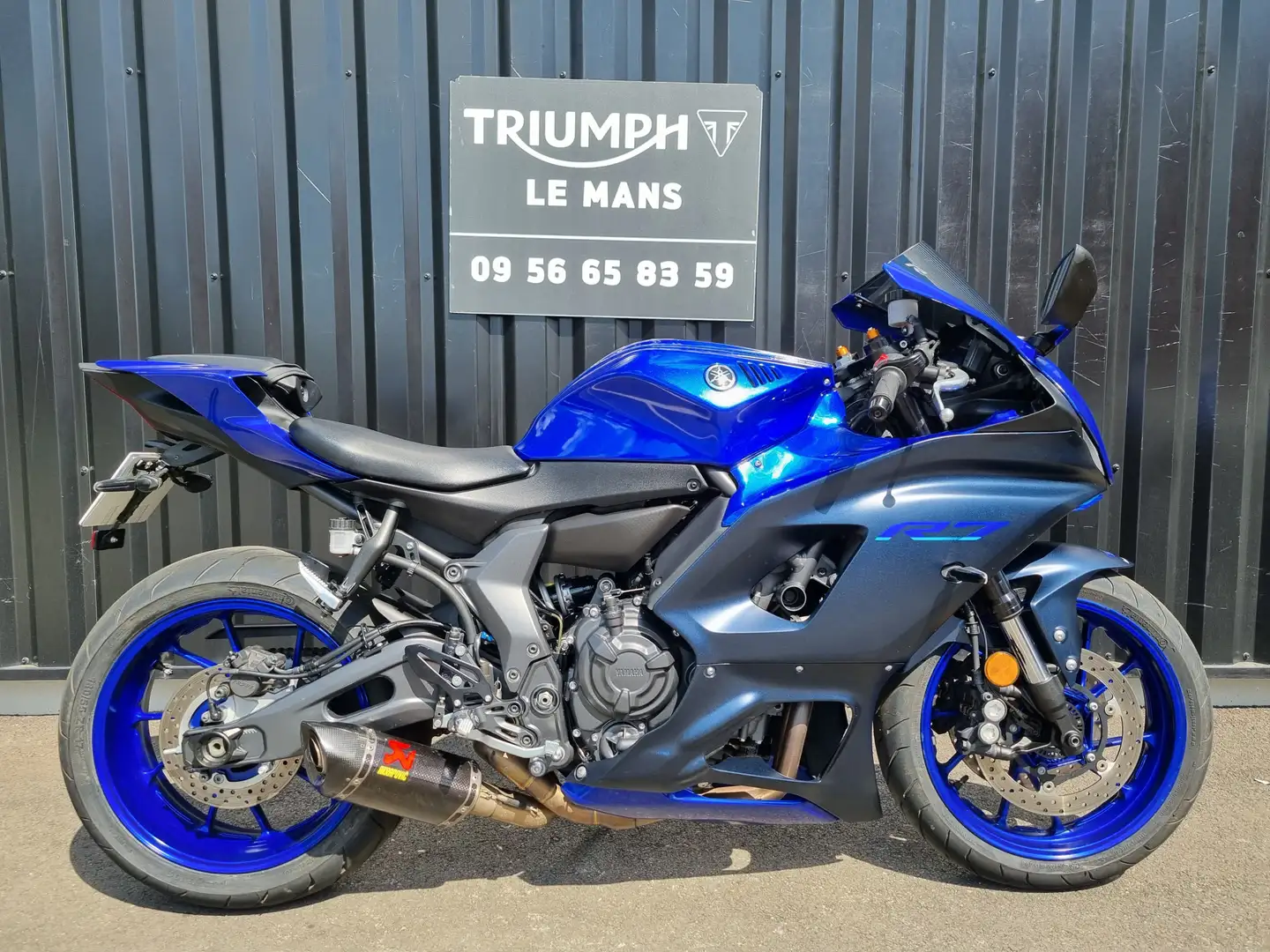 Yamaha YZF-R7 Bleu - 1