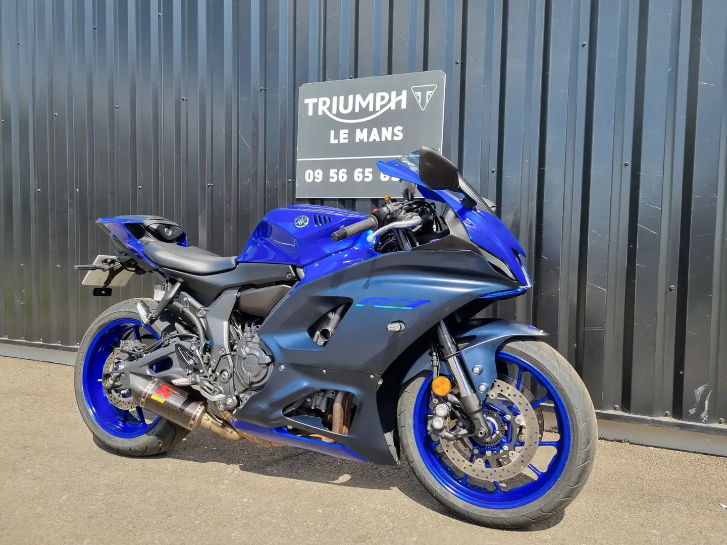 Yamaha YZF-R7 Bleu - 2