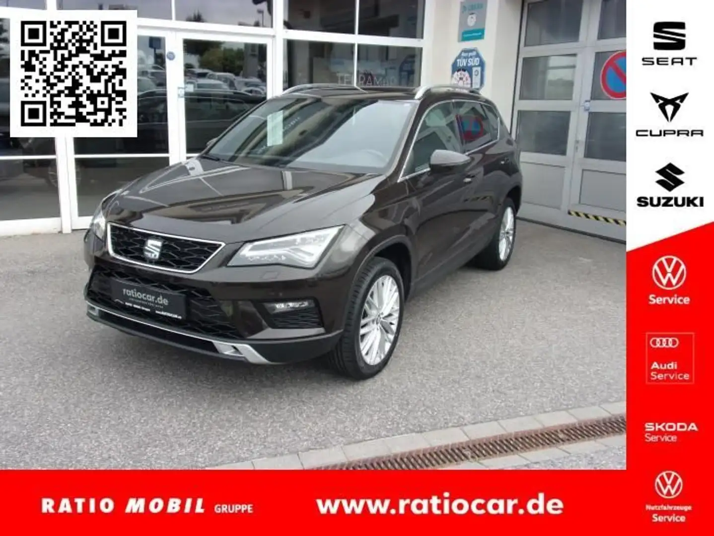 SEAT Ateca ATECA XCELLENCE 1.4 TSI BEH. FRONTSCHEIBE SITZH. Braun - 1