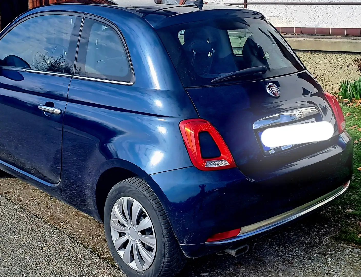 Fiat 500 Lounge Blau - 1