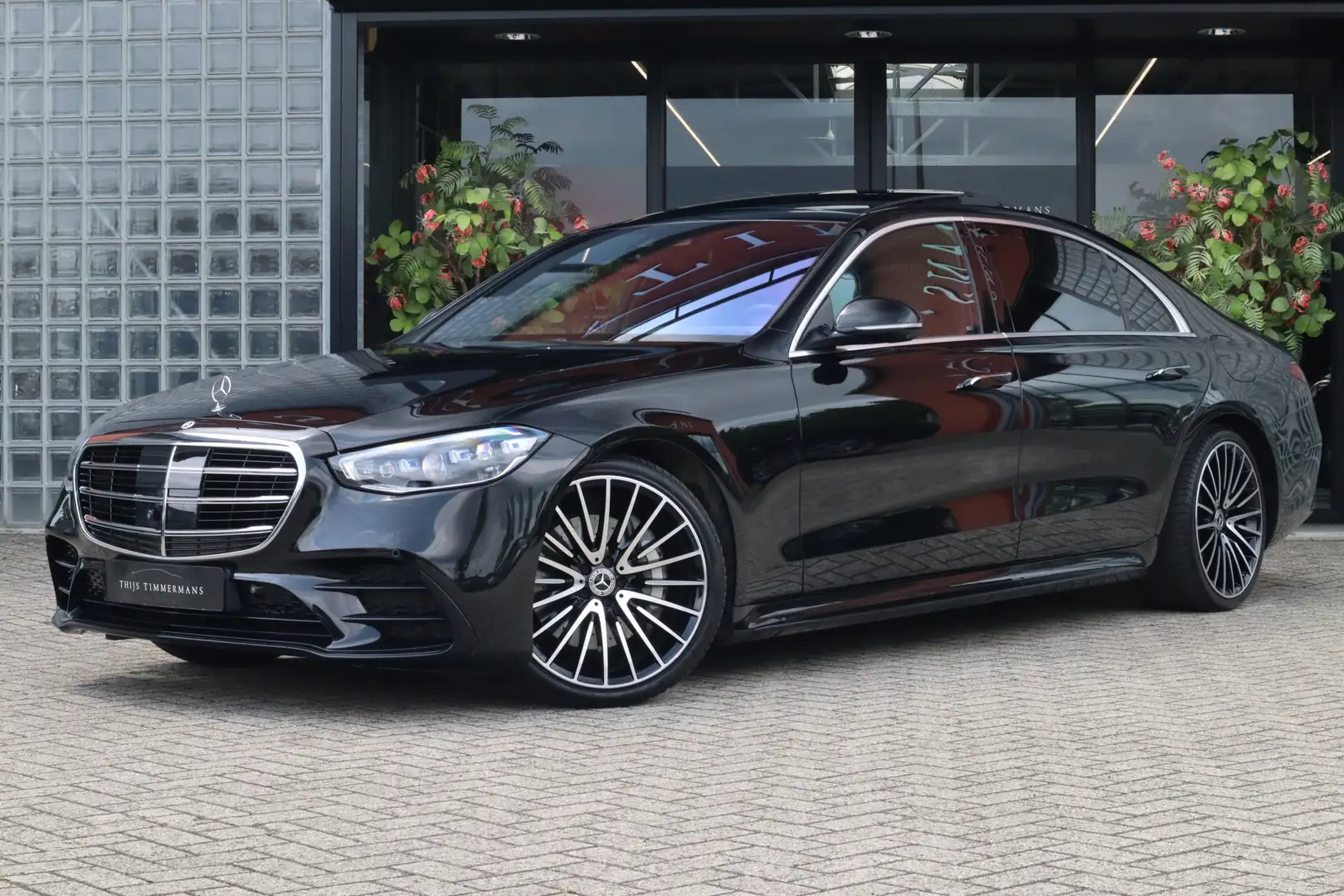 Mercedes-Benz S 580 e Lang | AMG-Line, 21", Achterasbesturing, Leder E Schwarz - 1