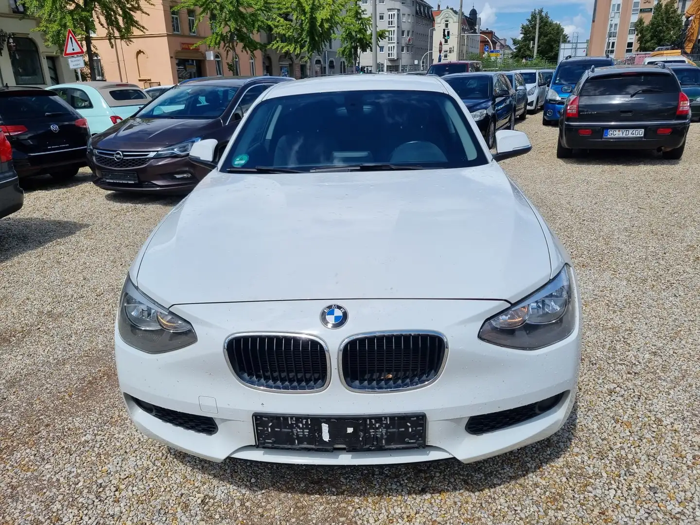 BMW 116 116 i Blanc - 1