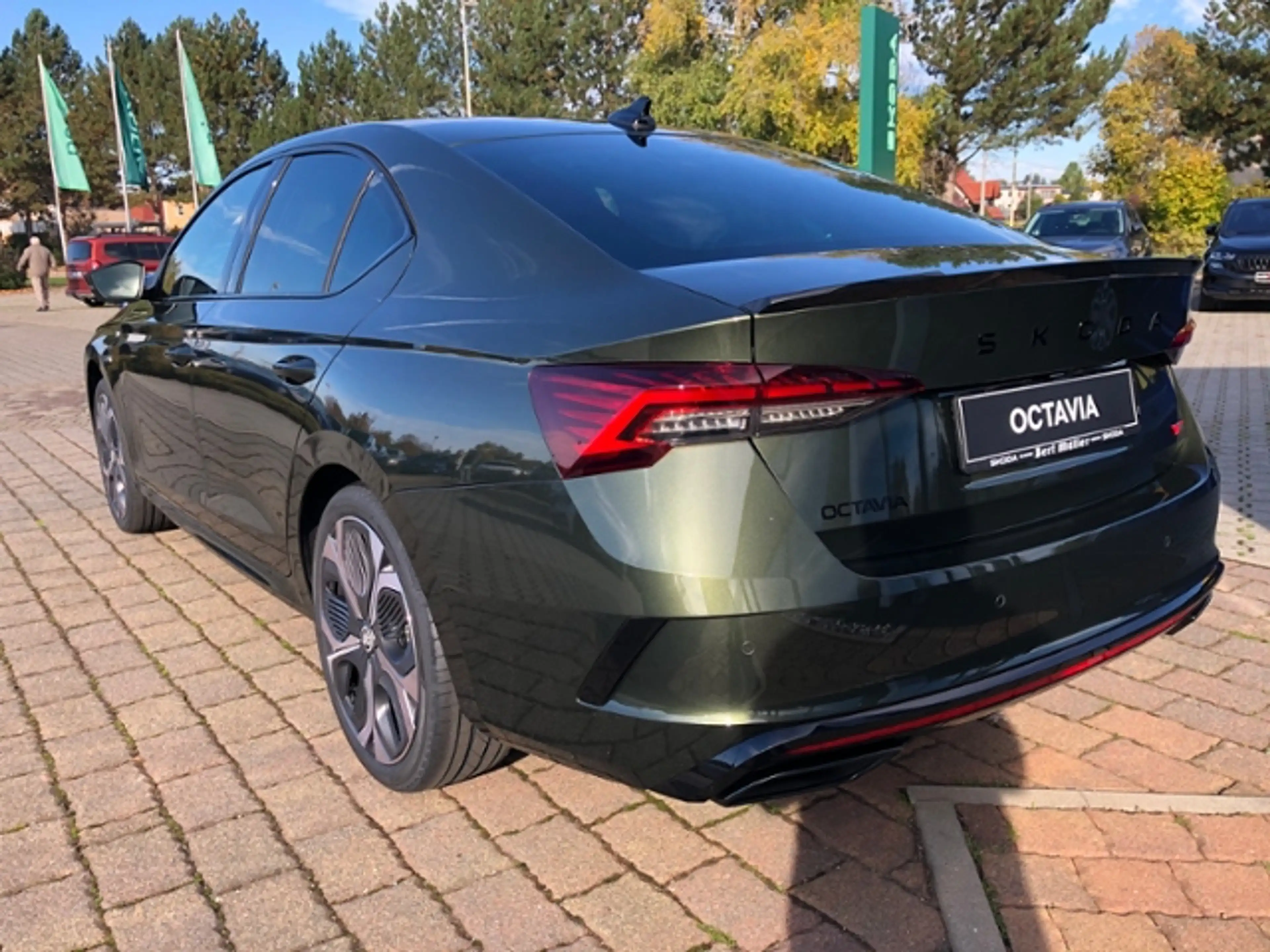 Skoda Octavia RS  Khaki Grün AHZV Matrix Canton — photo 5