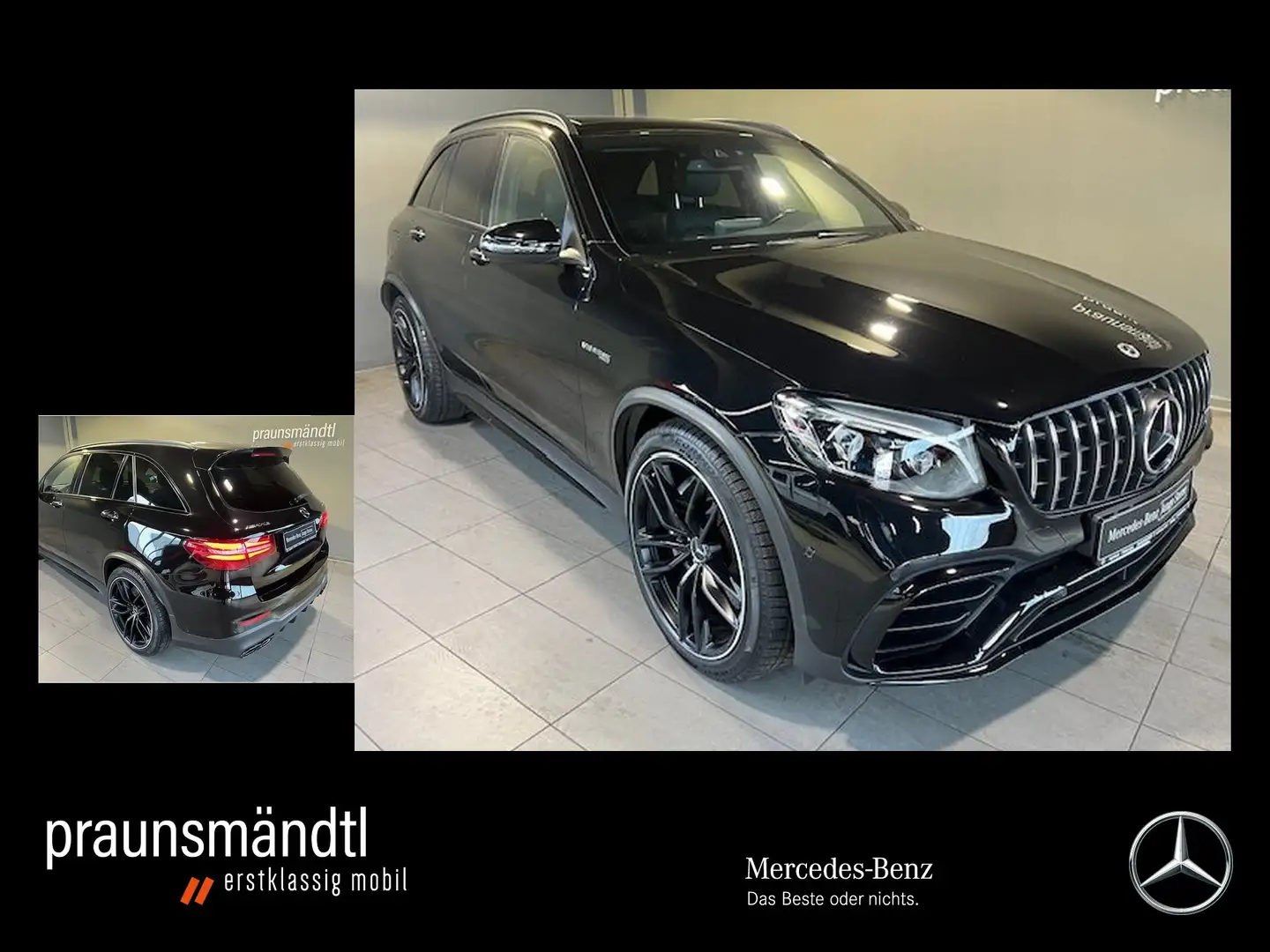 Mercedes-Benz GLC 63 AMG GLC 63 4M AMG Night Pano/Comand/Memor/Kamera/21" Schwarz - 1