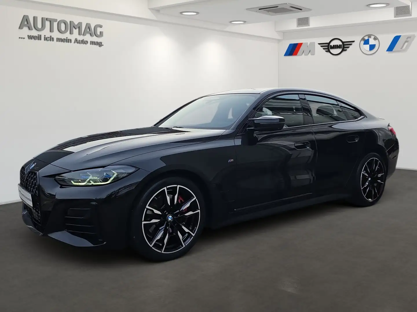 BMW M4 40i xDrive M-Sport-Pro*Glasdach*AHK*DrivAssProf*Pa Schwarz - 1