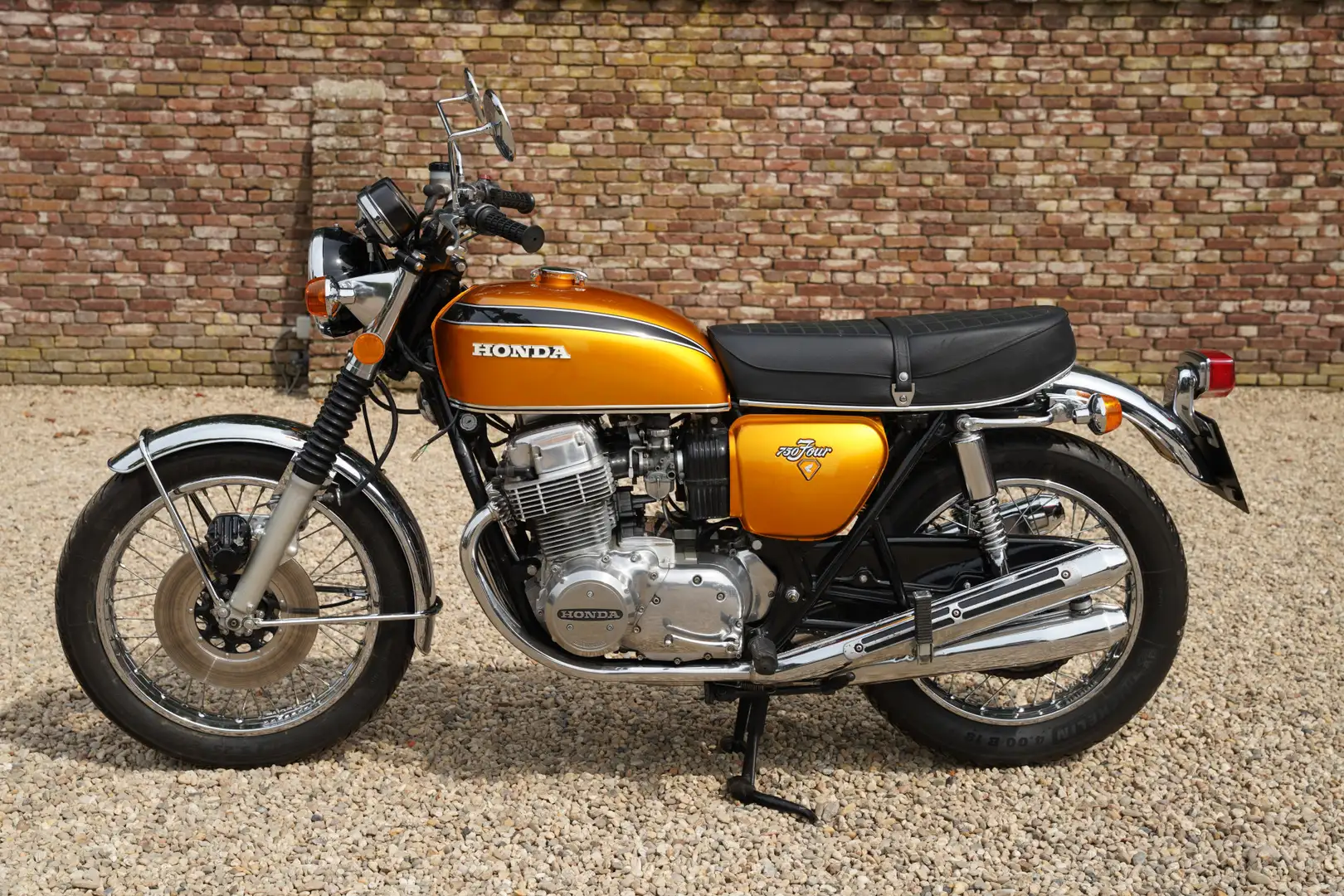 Honda CB 750 four K2 Restored by a previous owner, Candy Gold color Золотий - 1