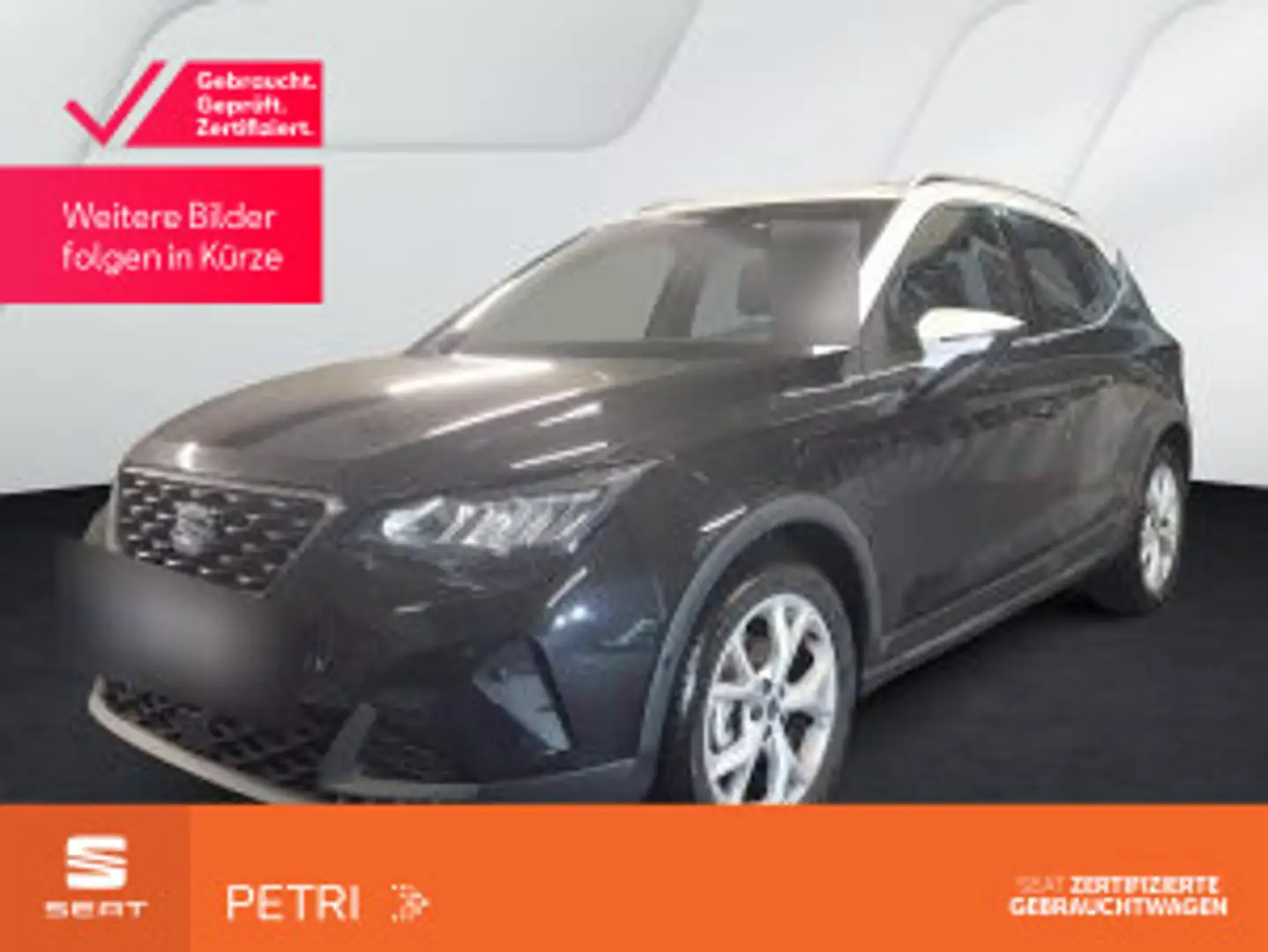 SEAT Arona FR 1.0 TSI DSG*NAVI*AHK*KAM*SHZ*Keyless*AC Noir - 1