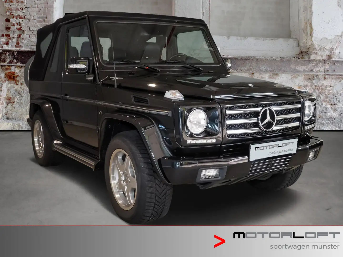 Mercedes-Benz G 500 Cabrio 4x4 2400, Bestzustand, Designo Negru - 2
