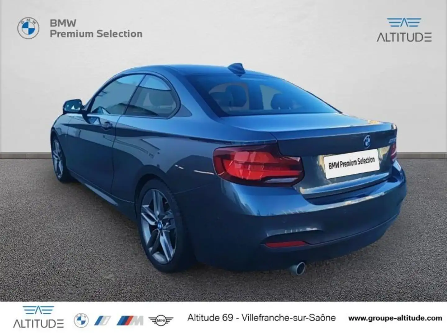 BMW 218 218dA 150ch M Sport Gris - 2