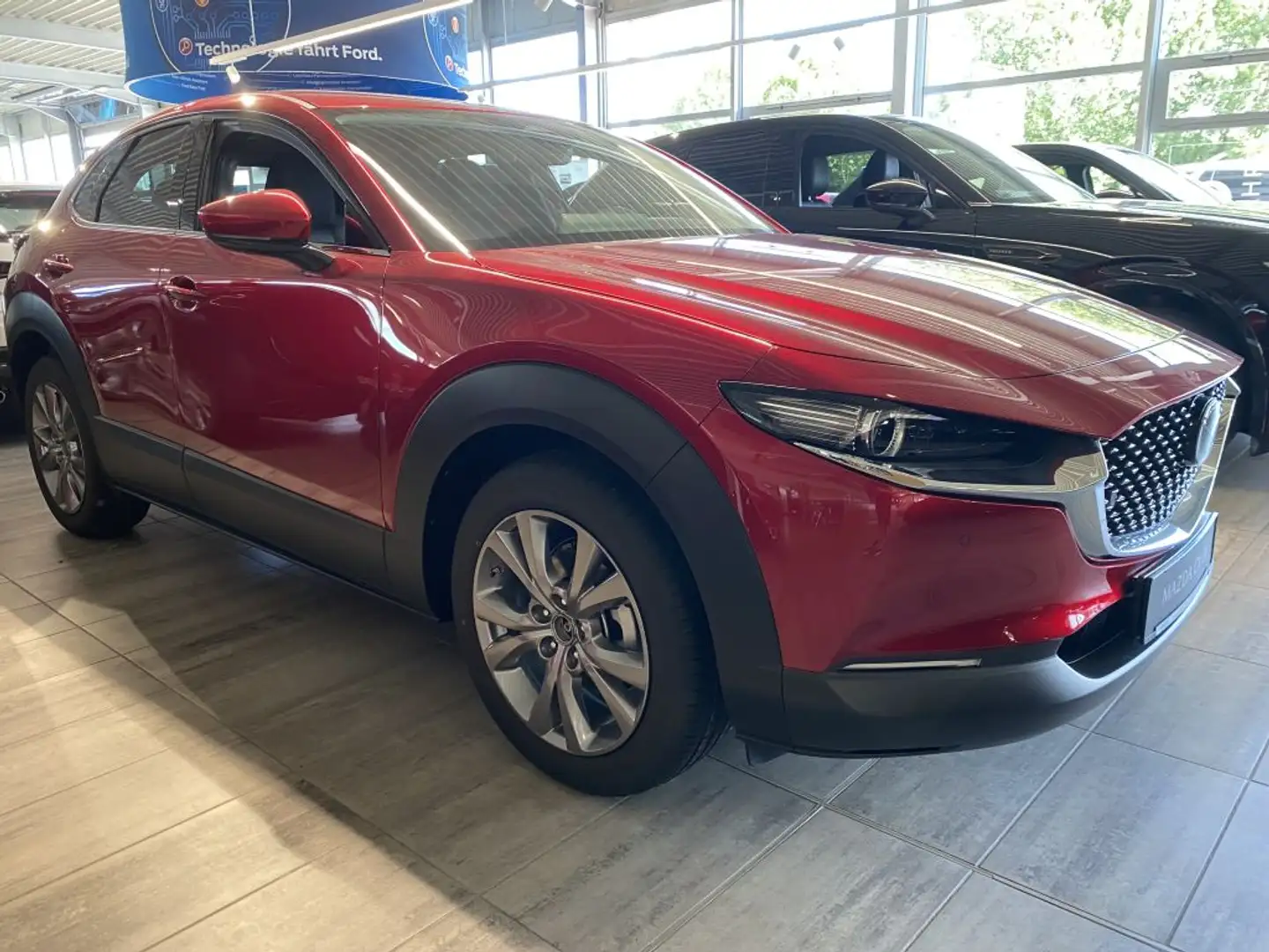Mazda CX-30 e-SKYACTIVE G 150 SKYACTIV-Drive EXCLUSIVE-LINE Red - 1