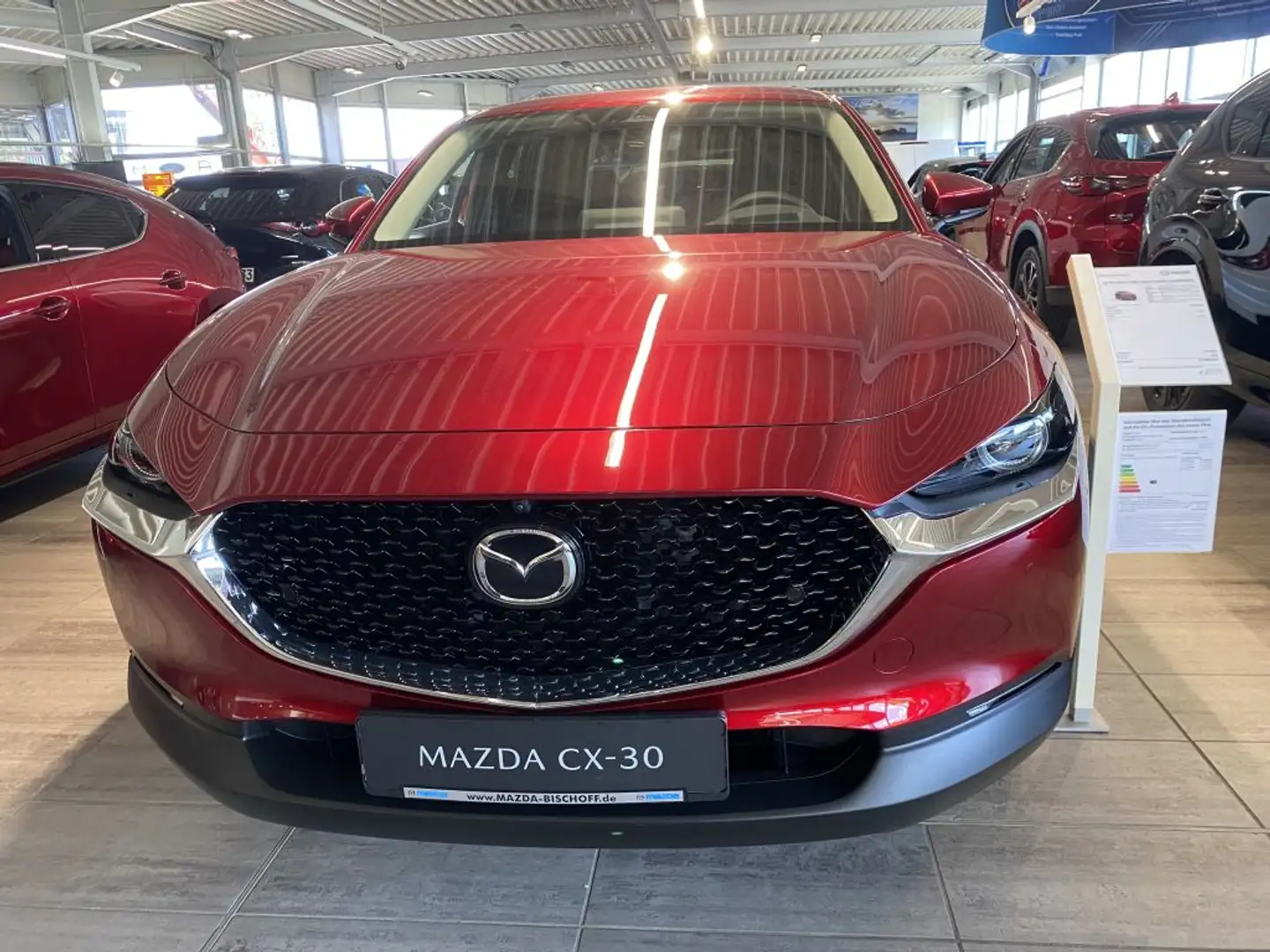Mazda CX-30 e-SKYACTIVE G 150 SKYACTIV-Drive EXCLUSIVE-LINE Red - 2