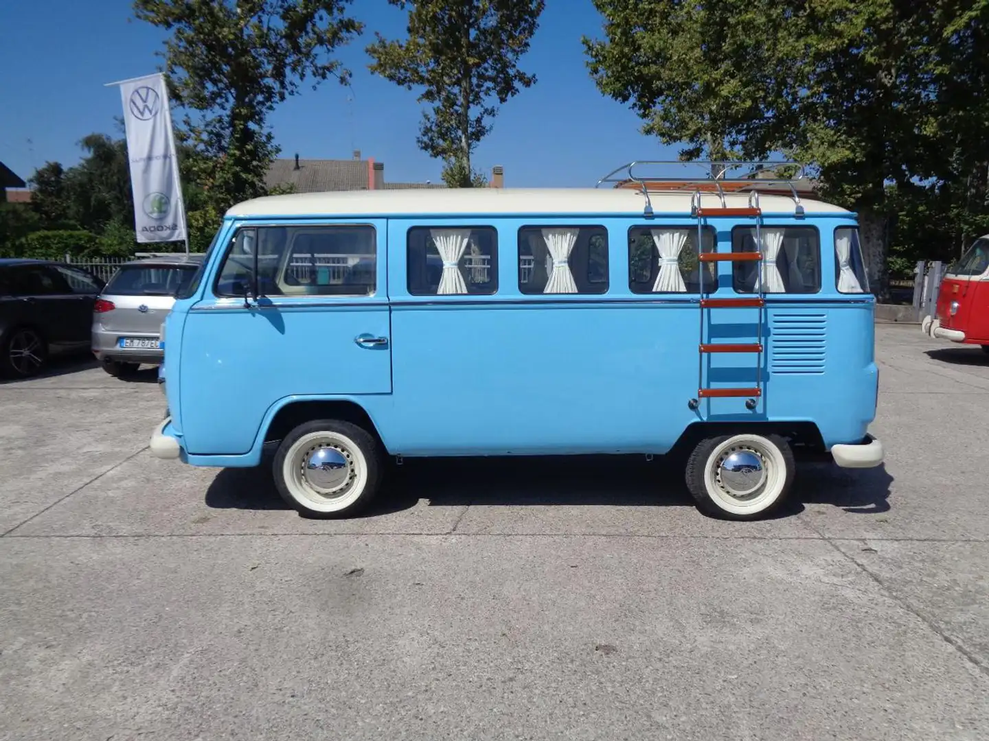 Volkswagen T2 KOMBI CAMPER Azul - 2