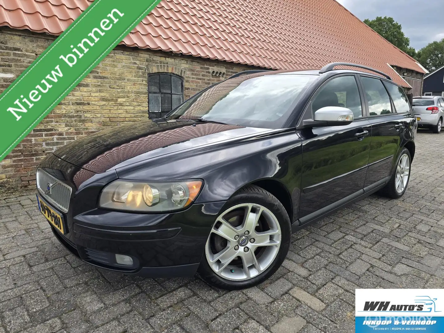 Volvo V50 2.0 Summum Zwart - 1