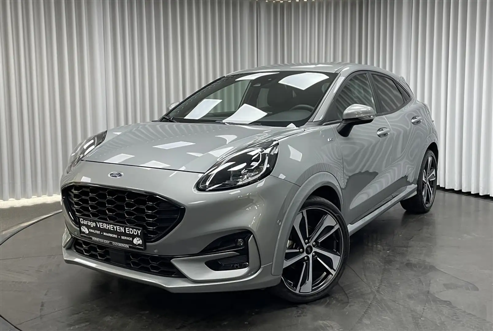 Ford Puma 1.0 MHEV / ST-Line / Airco / Pdc+Cam / App / B&O Gris - 1
