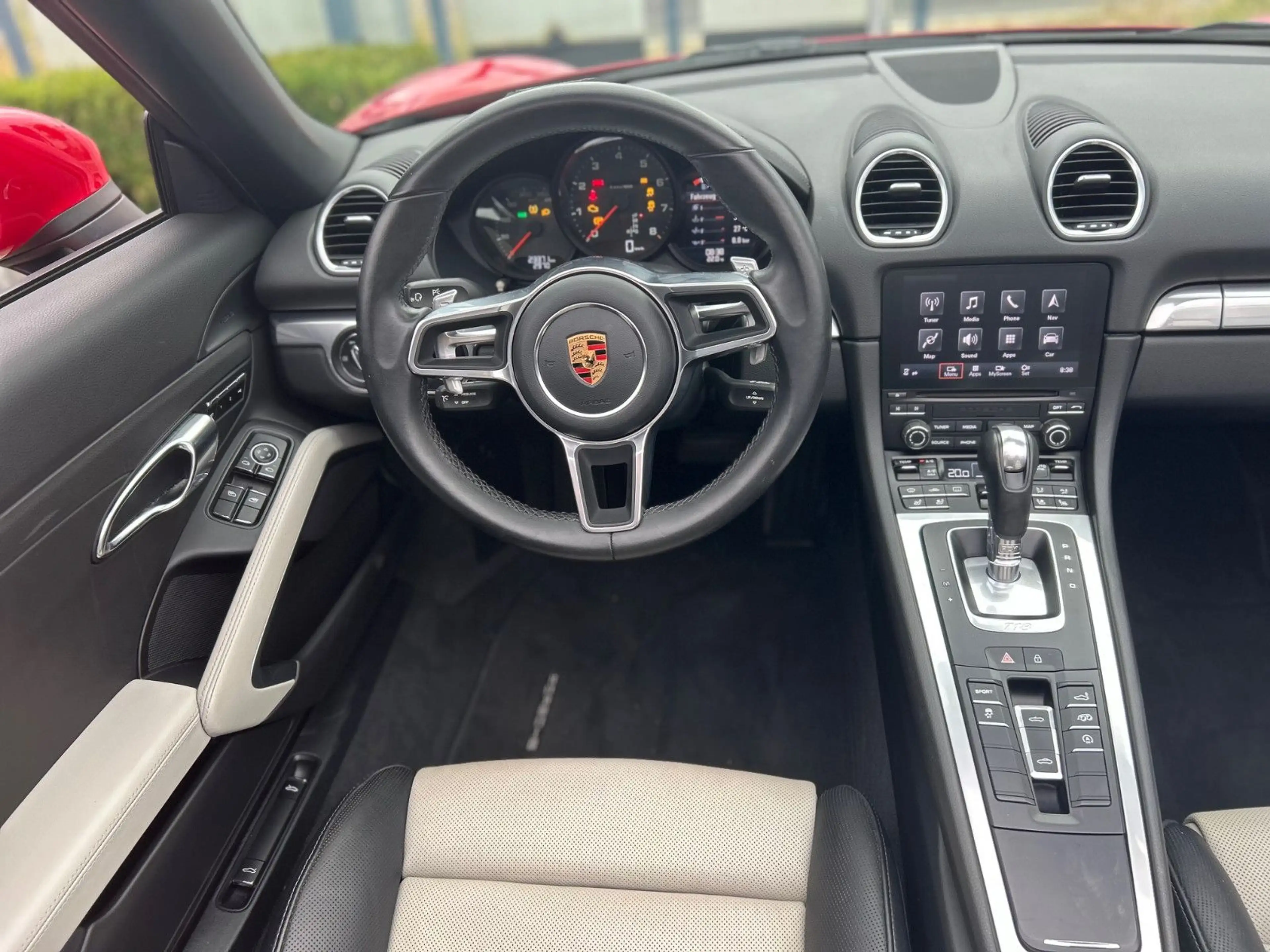 Porsche Boxster 718 Sport Sportabgas/ KAMINROT" — photo 10