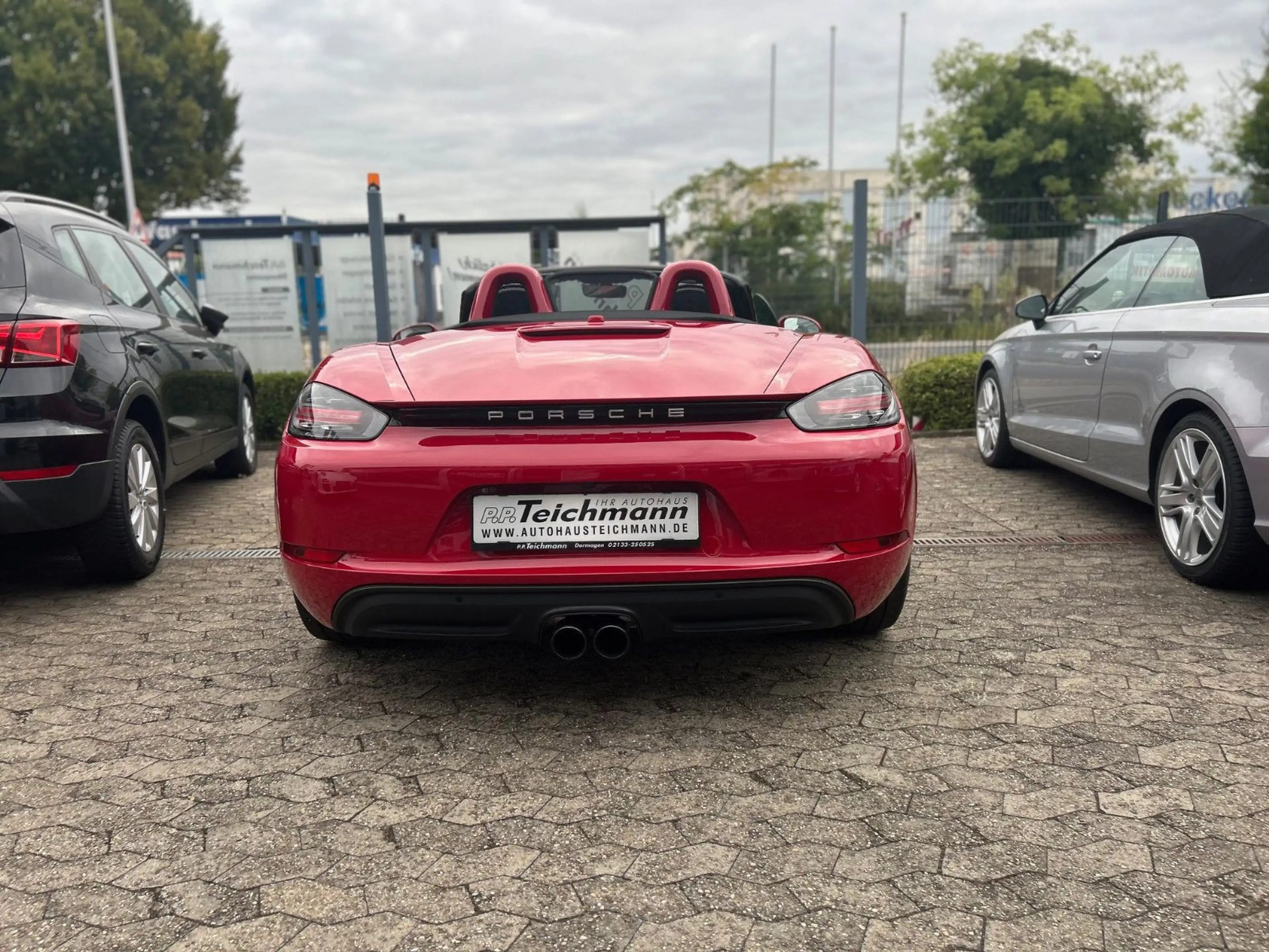Porsche Boxster 718 Sport Sportabgas/ KAMINROT" — photo 8