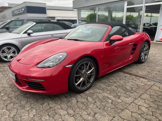 Porsche Boxster 718 Sport Sportabgas/ KAMINROT"
