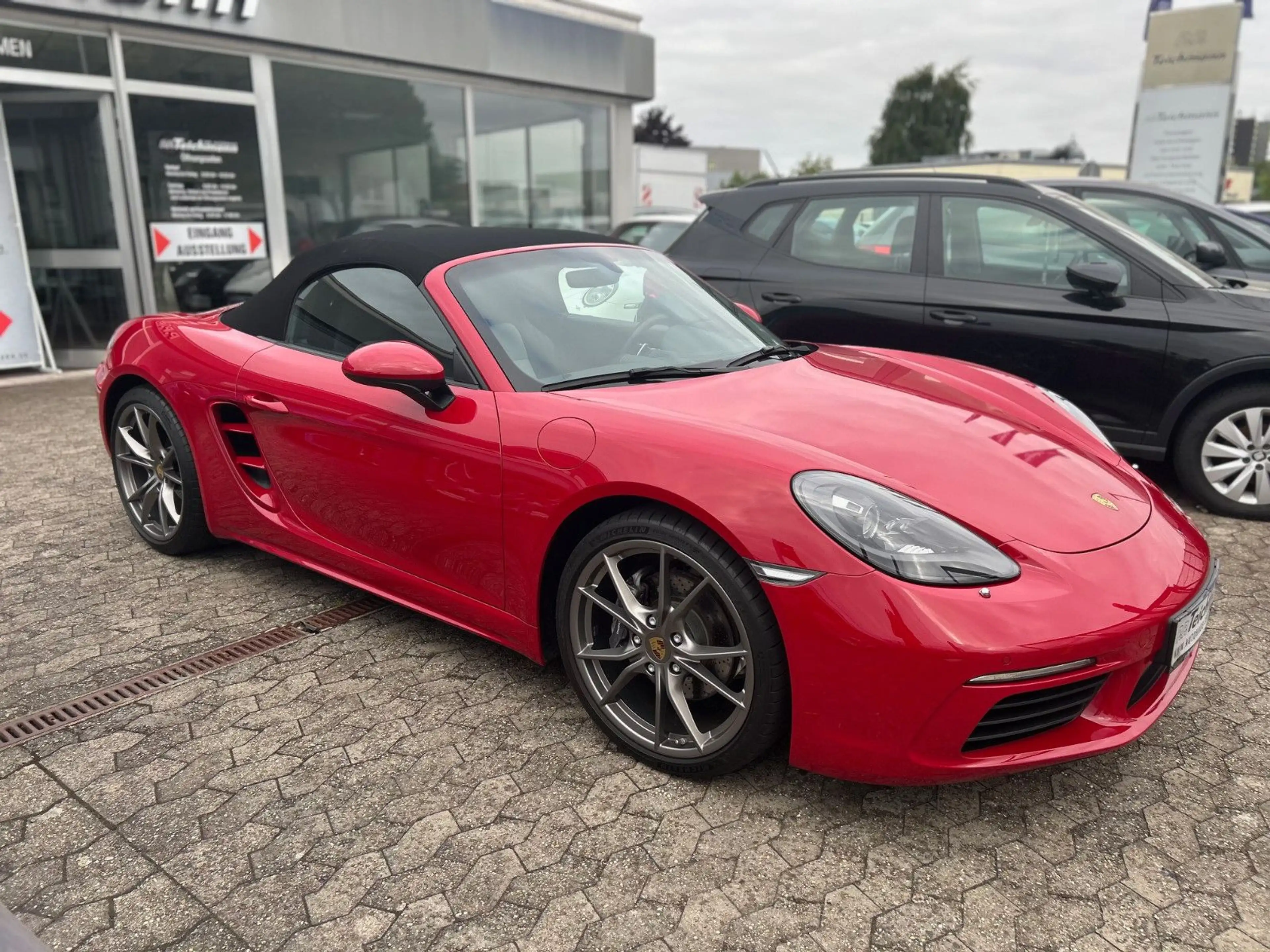 Porsche Boxster 718 Sport Sportabgas/ KAMINROT" — photo 3