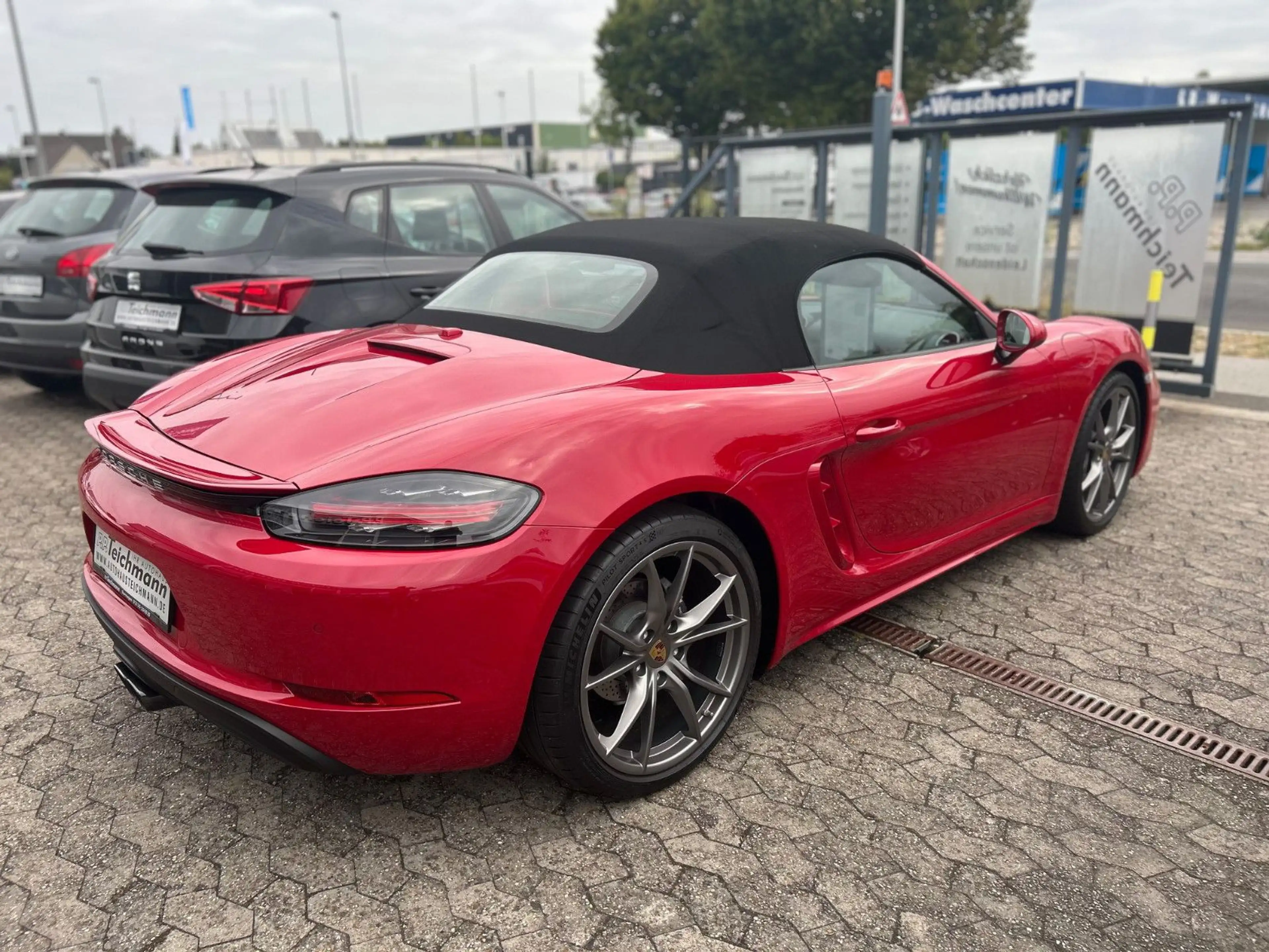 Porsche Boxster 718 Sport Sportabgas/ KAMINROT" — photo 7