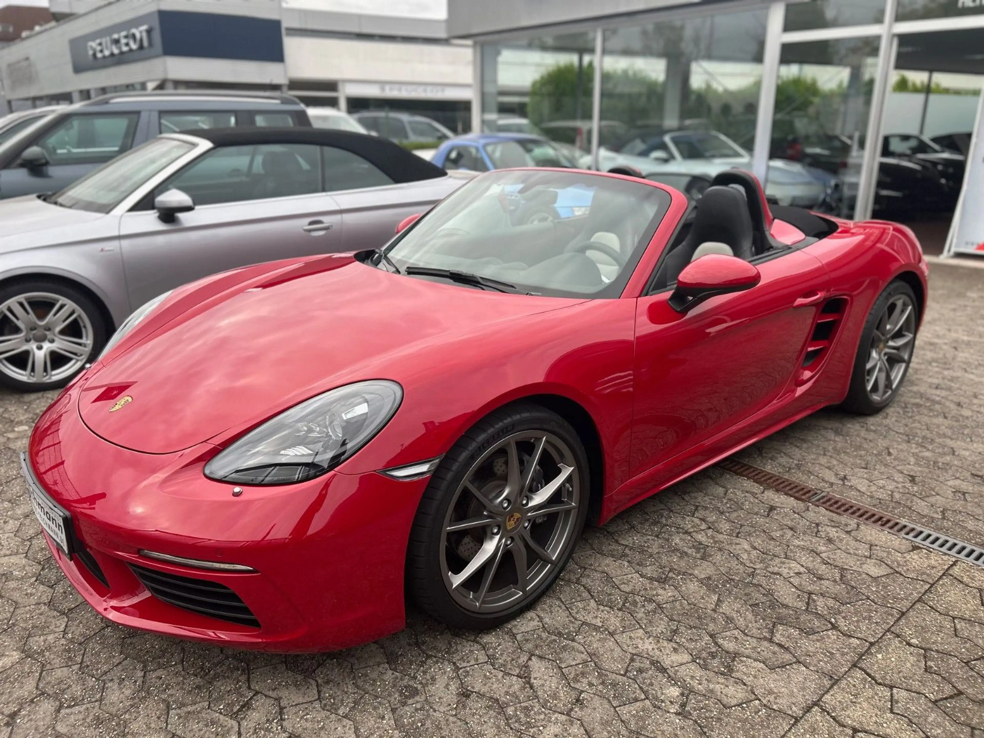 Porsche Boxster 718 Sport Sportabgas/ KAMINROT" — photo 5