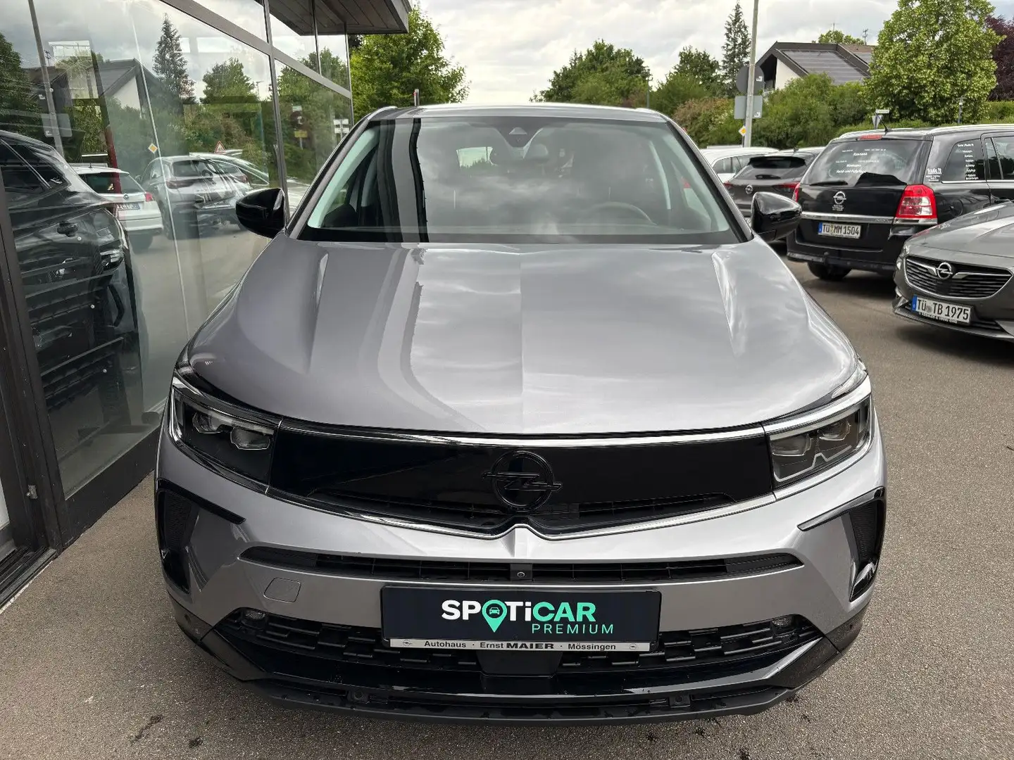 Opel Grandland X Grandland 1.2 GS MHEV PIXEL+ALCANT+NAVI+KLIMAAUT Gris - 2