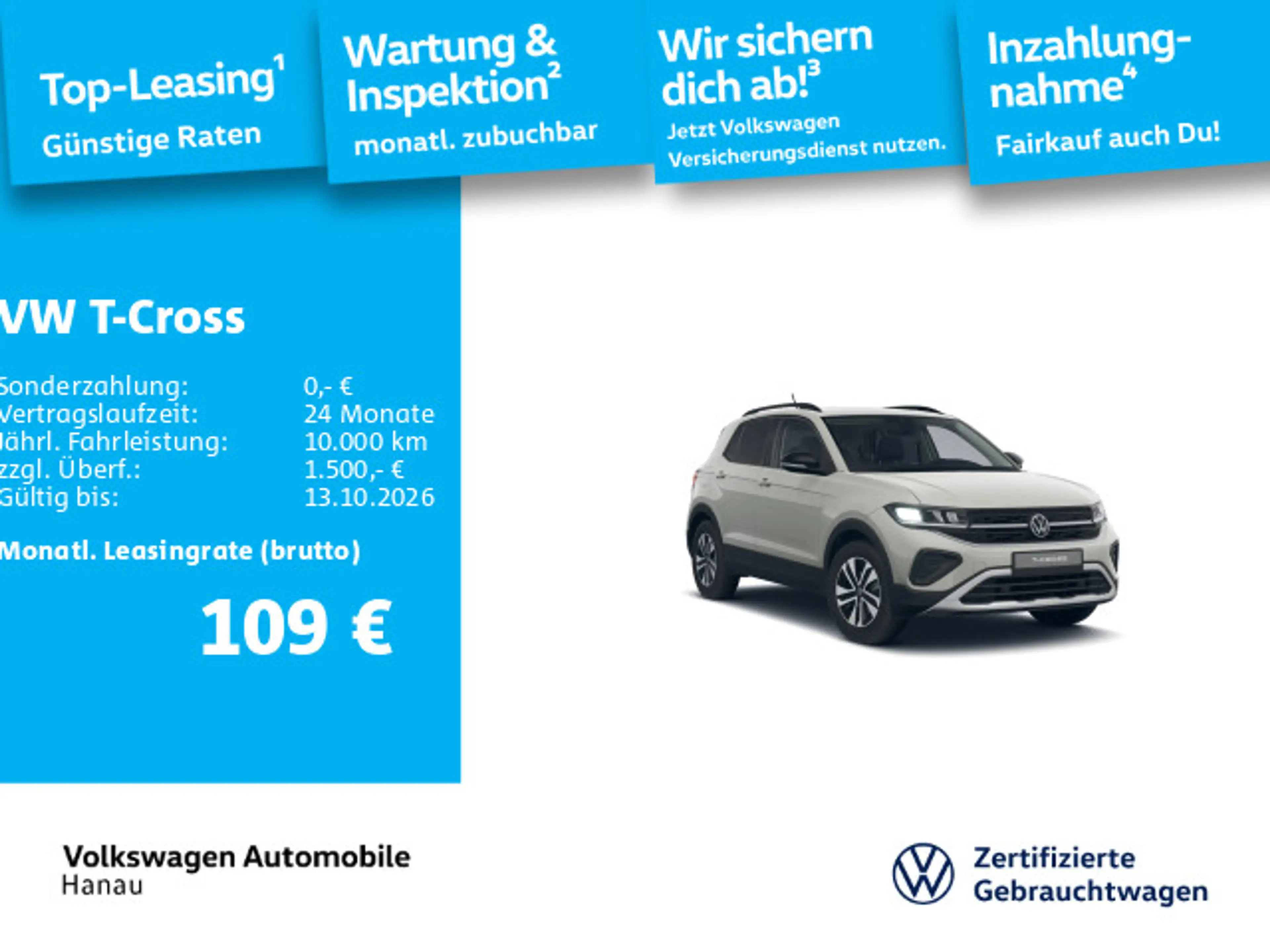 Volkswagen T-Cross 1.0 TSI ENERGY NAVI*SHZ*APP*DAB+ — photo 2
