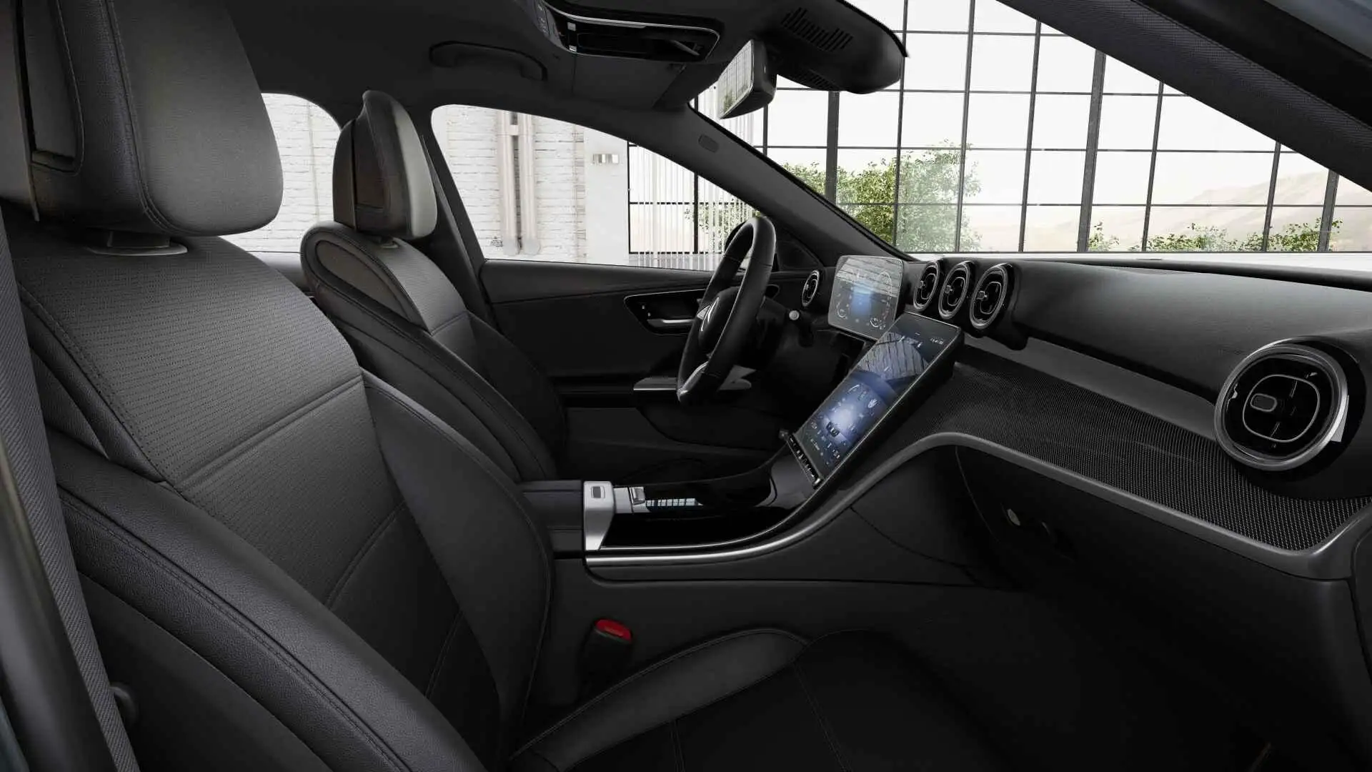 Mercedes-Benz C 300 e Break Luxury Line | Trekhaak | Verwarmde Zetels Plateado - 2