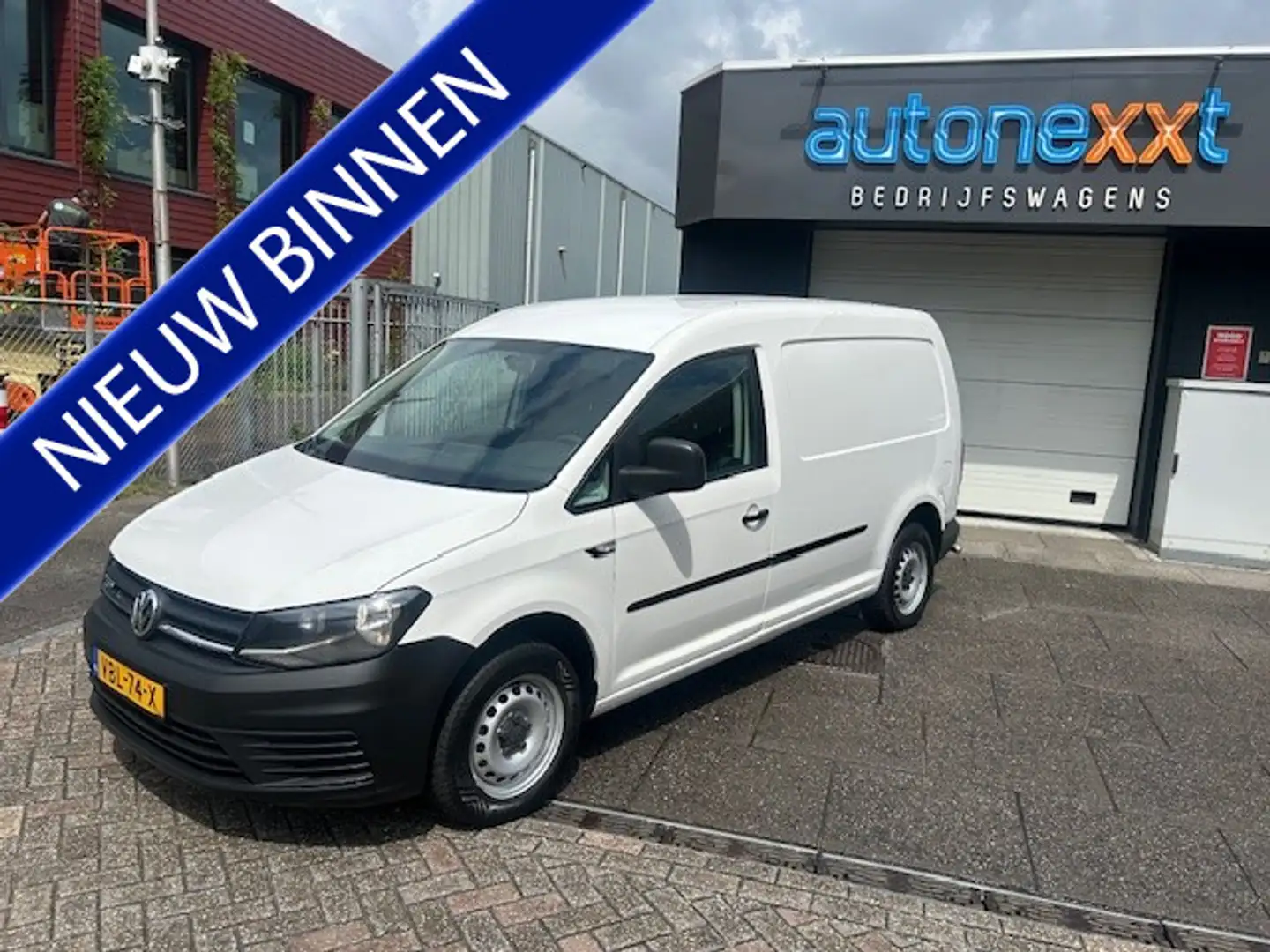 Volkswagen Caddy 1.4 TGI L2H1 EcoFuel Maxi CRUISE CONTROL I RIJDEN Wit - 1
