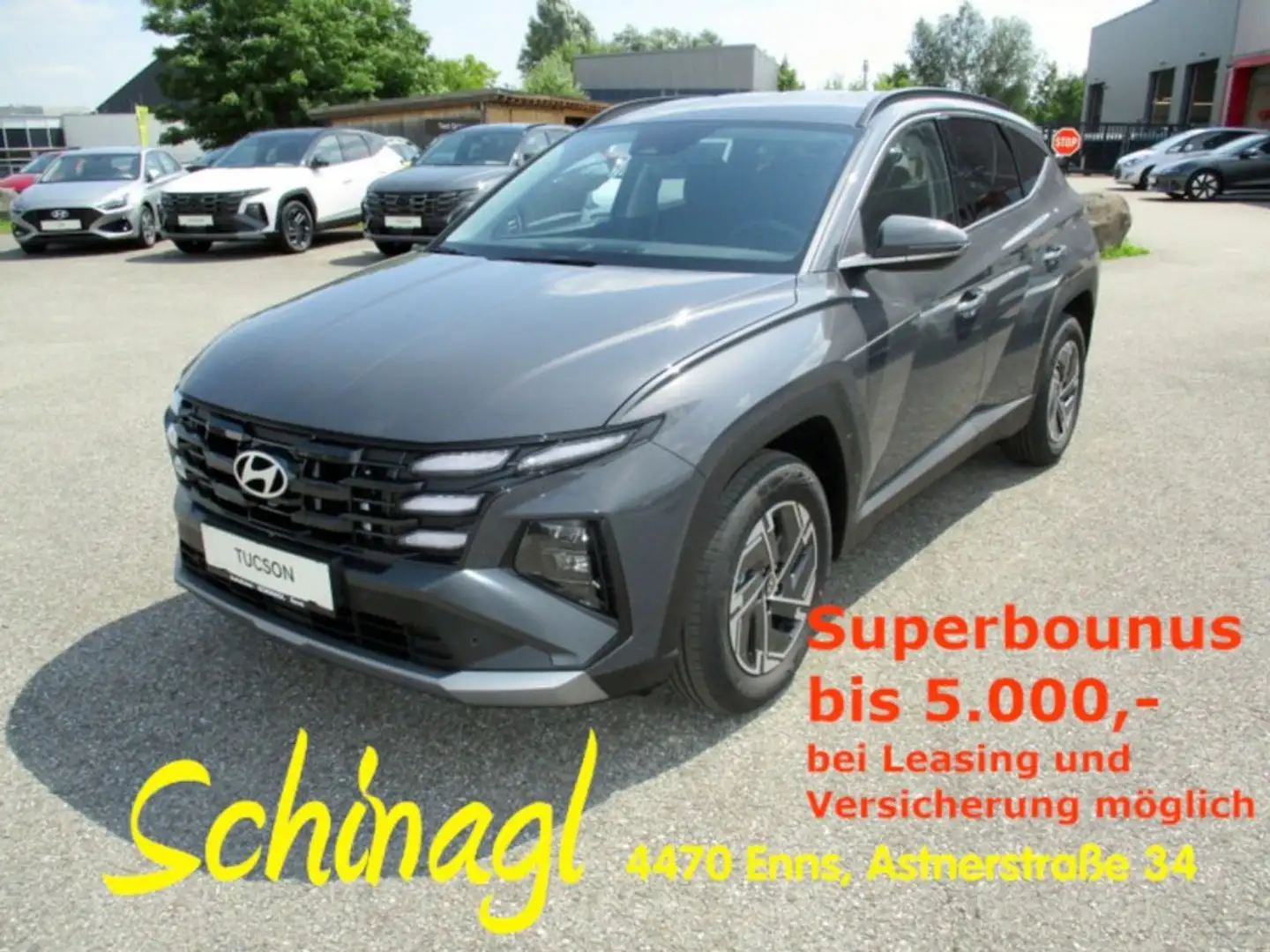 Hyundai TUCSON NX4 Jubile 1,6 T-GDi 2WD 48V t5bj1 Grau - 1